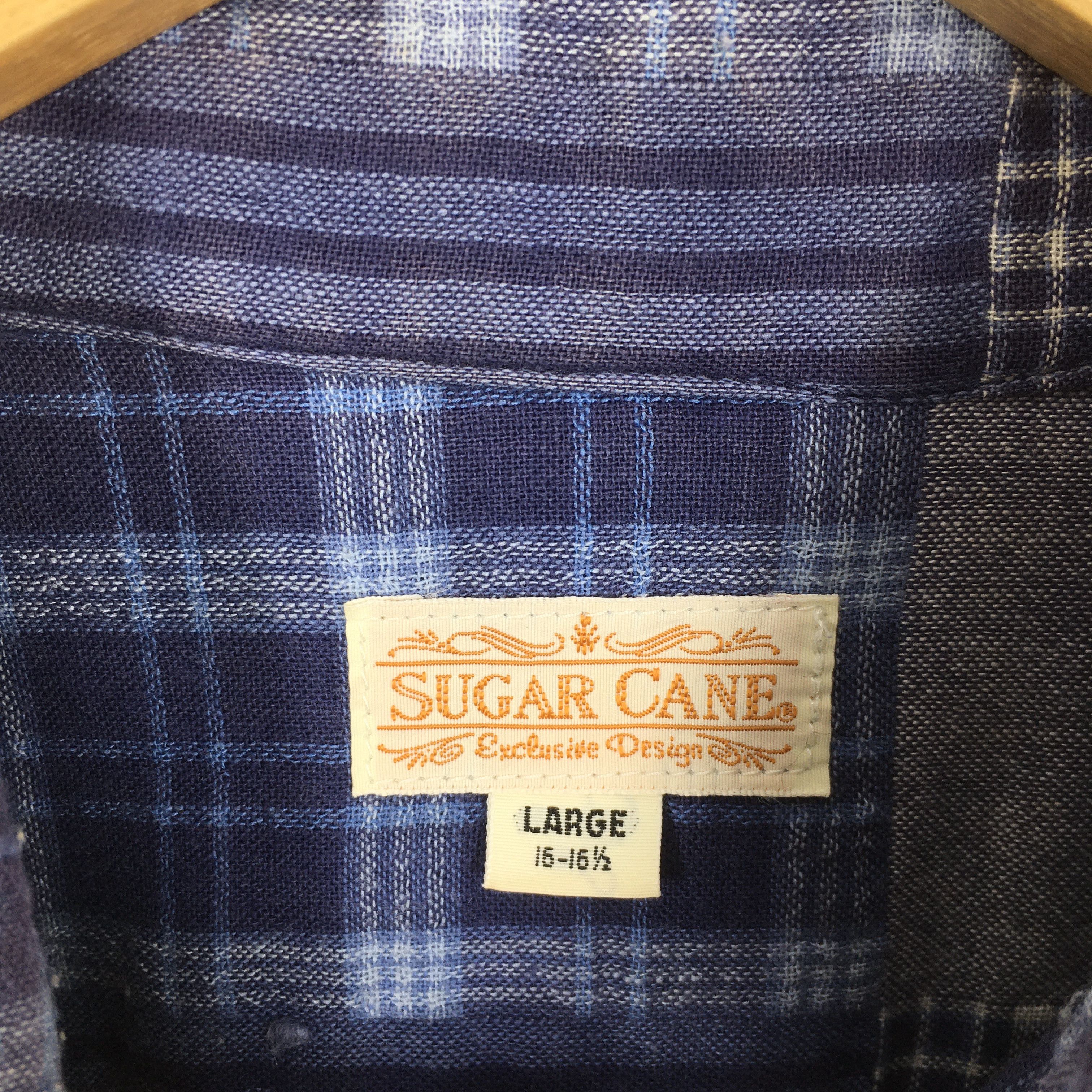 Sugar Cane Vintage Sugar Cane Japan Patchwork Checkered Flannel Size US L / EU 52-54 / 3 - 5 Thumbnail