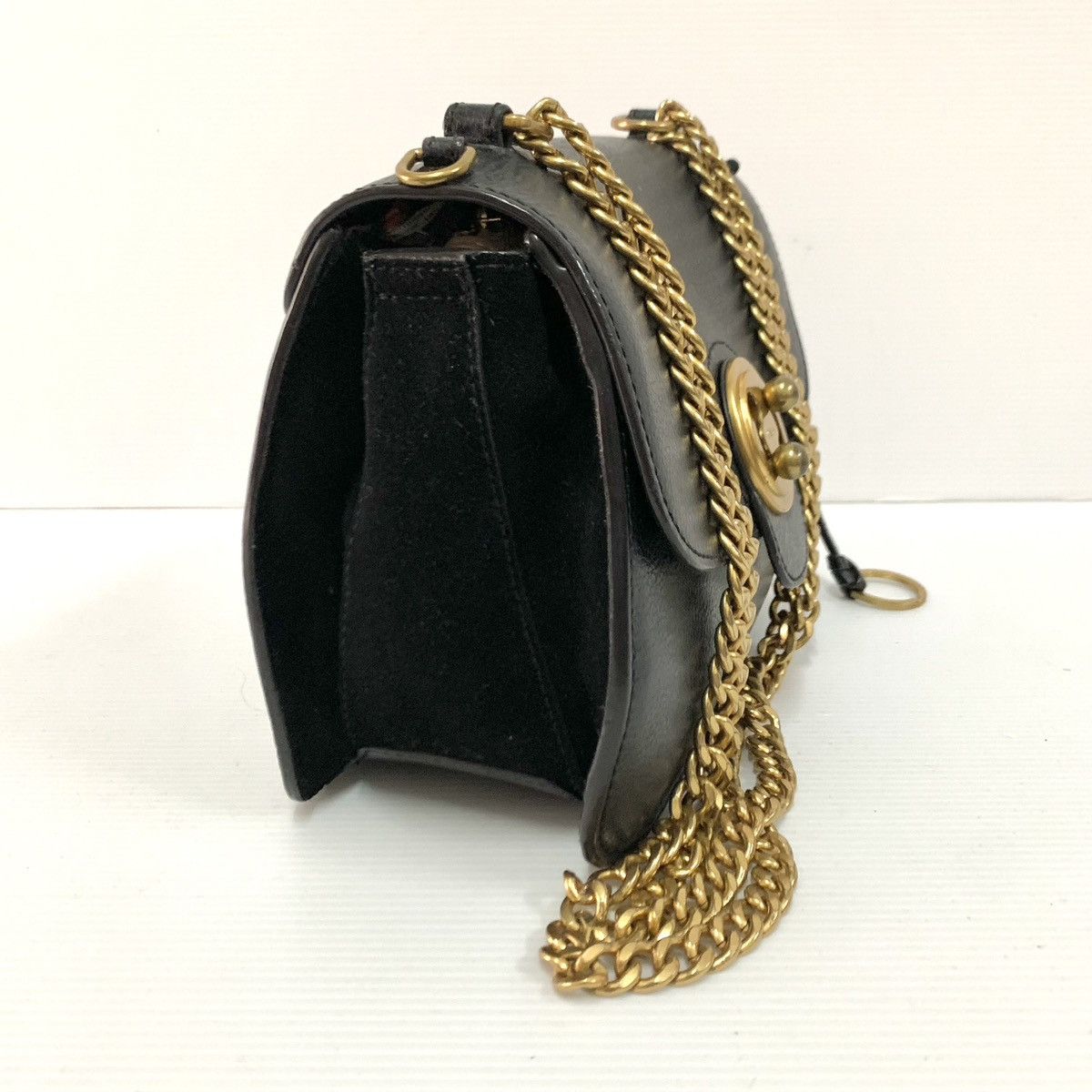 Chloe Chole Leather Black Shoulder Chain Bag Size ONE SIZE - 2 Thumbnail