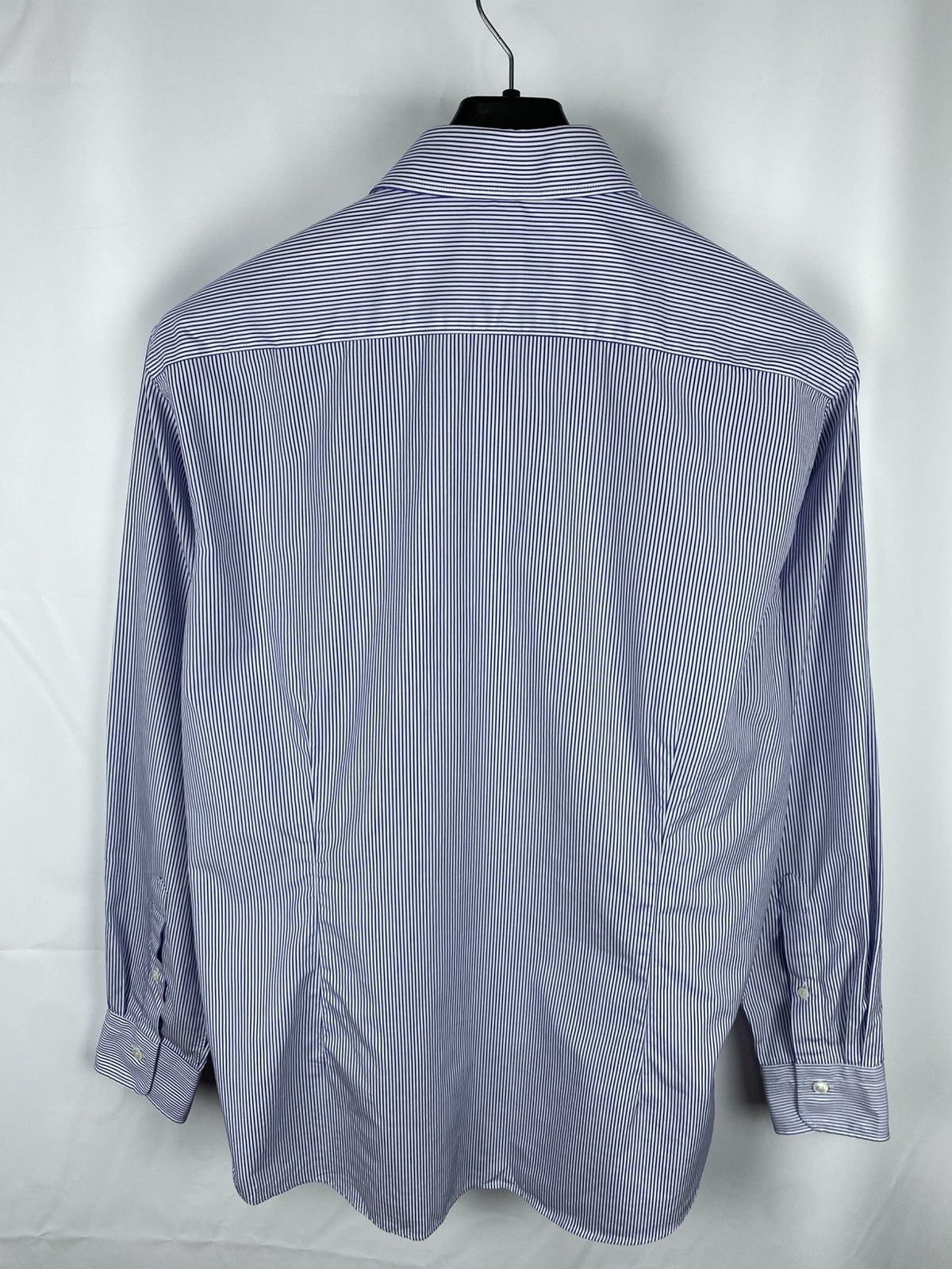 Designer Pelikamo Zurich Striped Blue Shirt Button Up size M Size US M / EU 48-50 / 2 - 7 Thumbnail