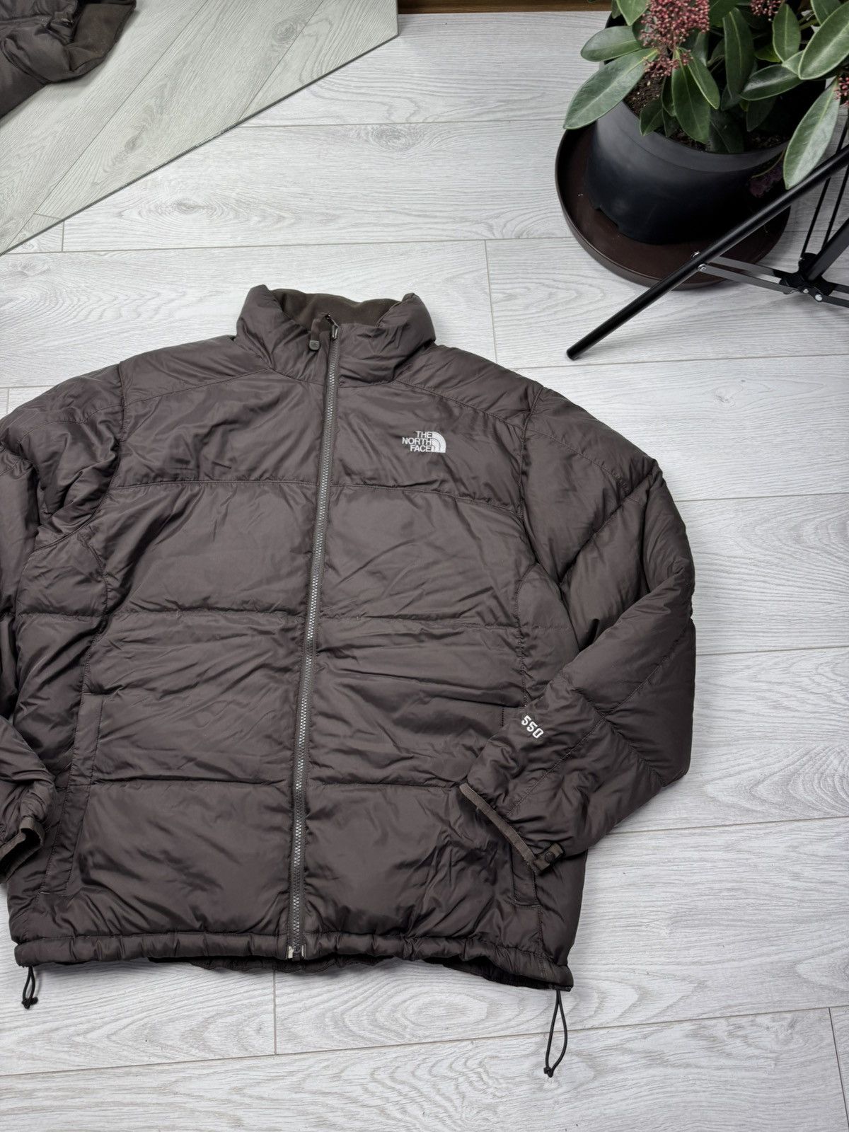 The North Face × Vintage Vintage The North Face Down Brown Puffer 550 Size US XL / EU 56 / 4 - 3 Thumbnail