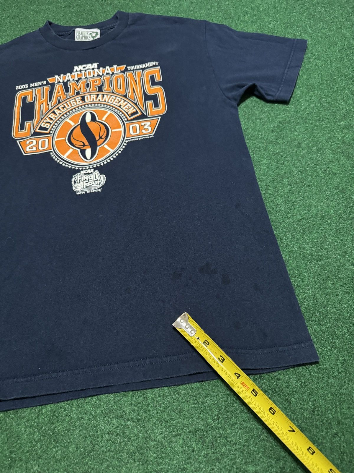 NCAA NCAA Tournament Champions Syracuse Basketball Y2K L T Shirt Size US L / EU 52-54 / 3 - 7 Thumbnail