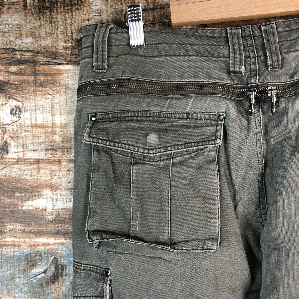 Japanese Brand Villand utility tactical Cargo Multipocket Pants #A2423 Size US 31 - 18 Thumbnail