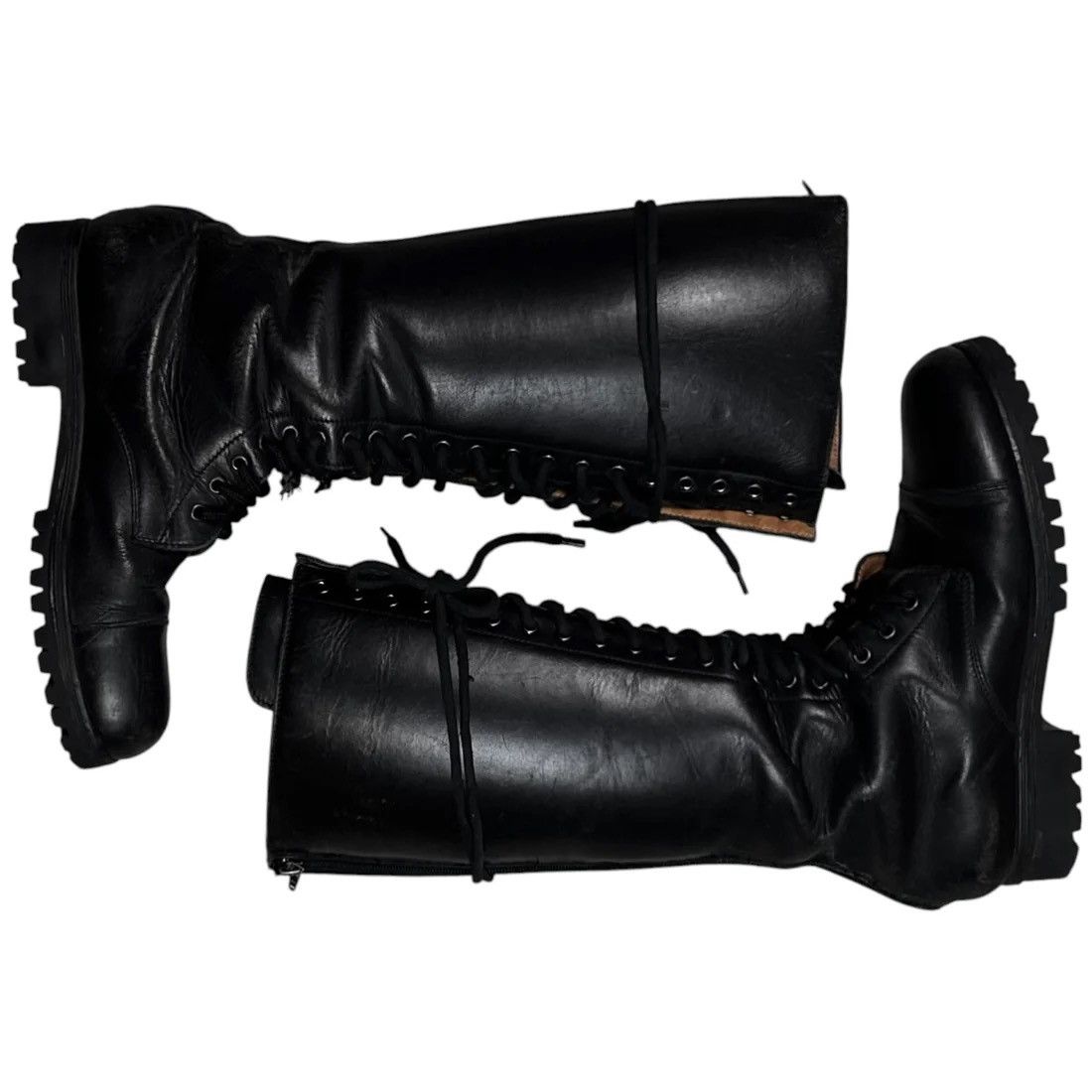 Helmut Lang Helmut Lang 20 Hole Combat Boots - 90s Size US 8.5 / EU 41-42 - 1 Thumbnail