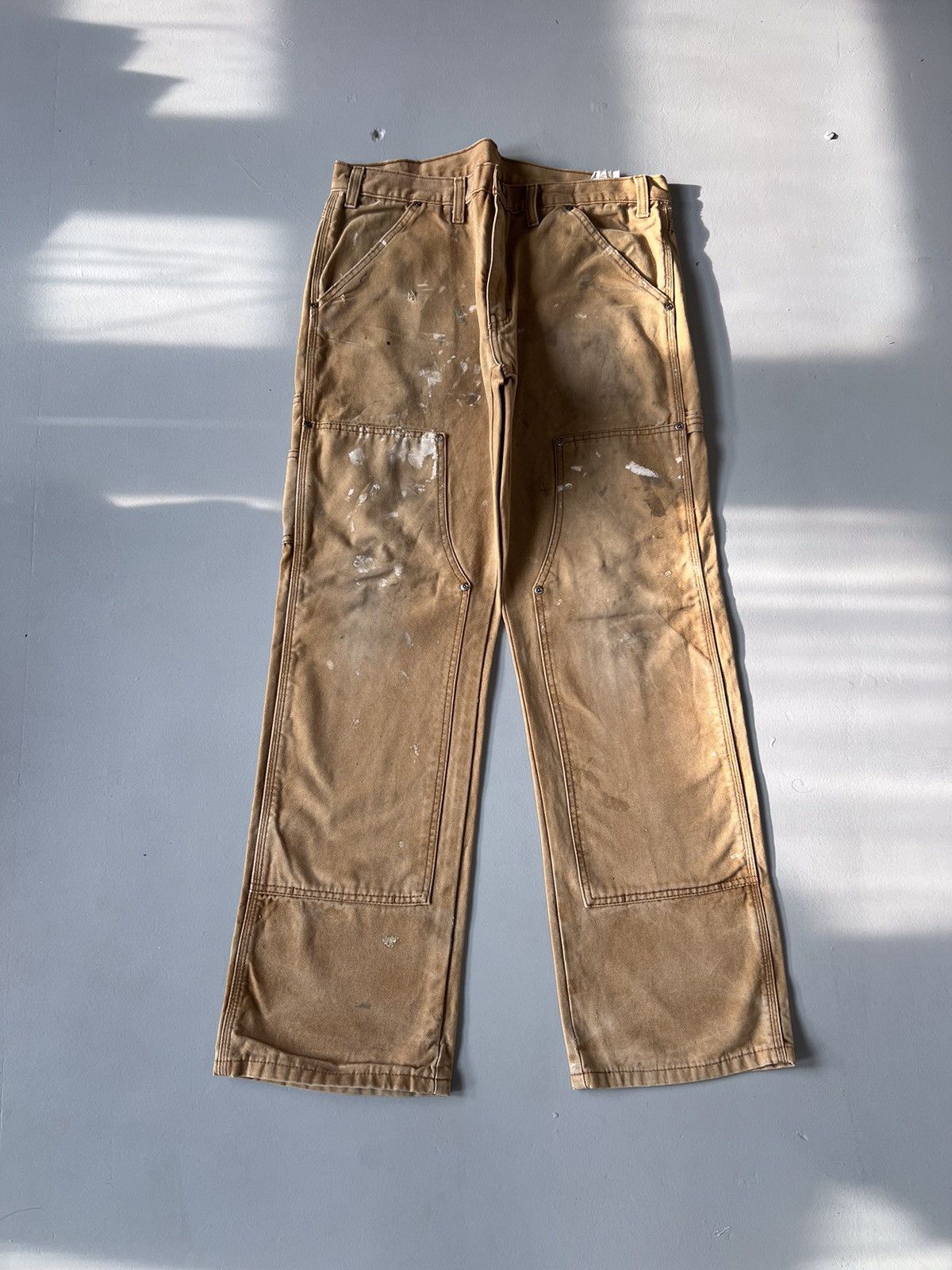 Vintage Vintage dickies double knee denim Size US 34 / EU 50 - 1 Thumbnail