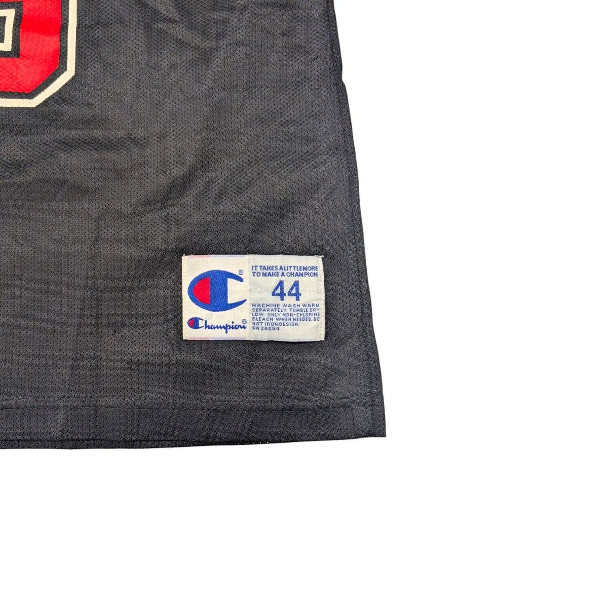 Champion Michael Jordan OG Basketball Away Black NBA bulls jersey vtg Size US XS / EU 42 / 0 - 7 Thumbnail