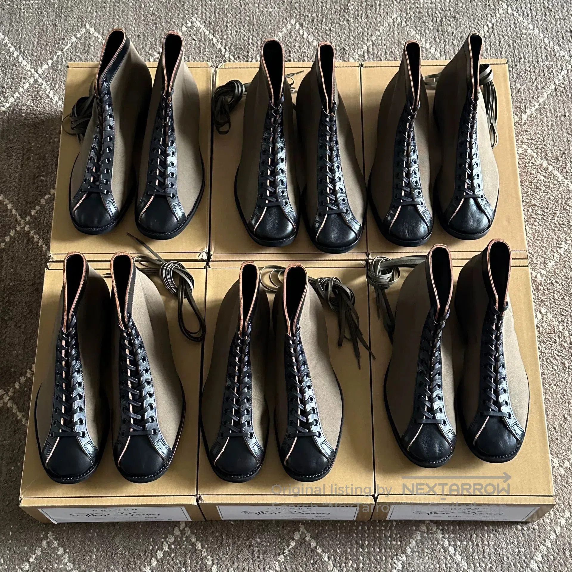 Clinch Boots Clinch x BSW Horsehide Boxing Boots. Size US 7.5 / EU 40-41 - 1 Thumbnail