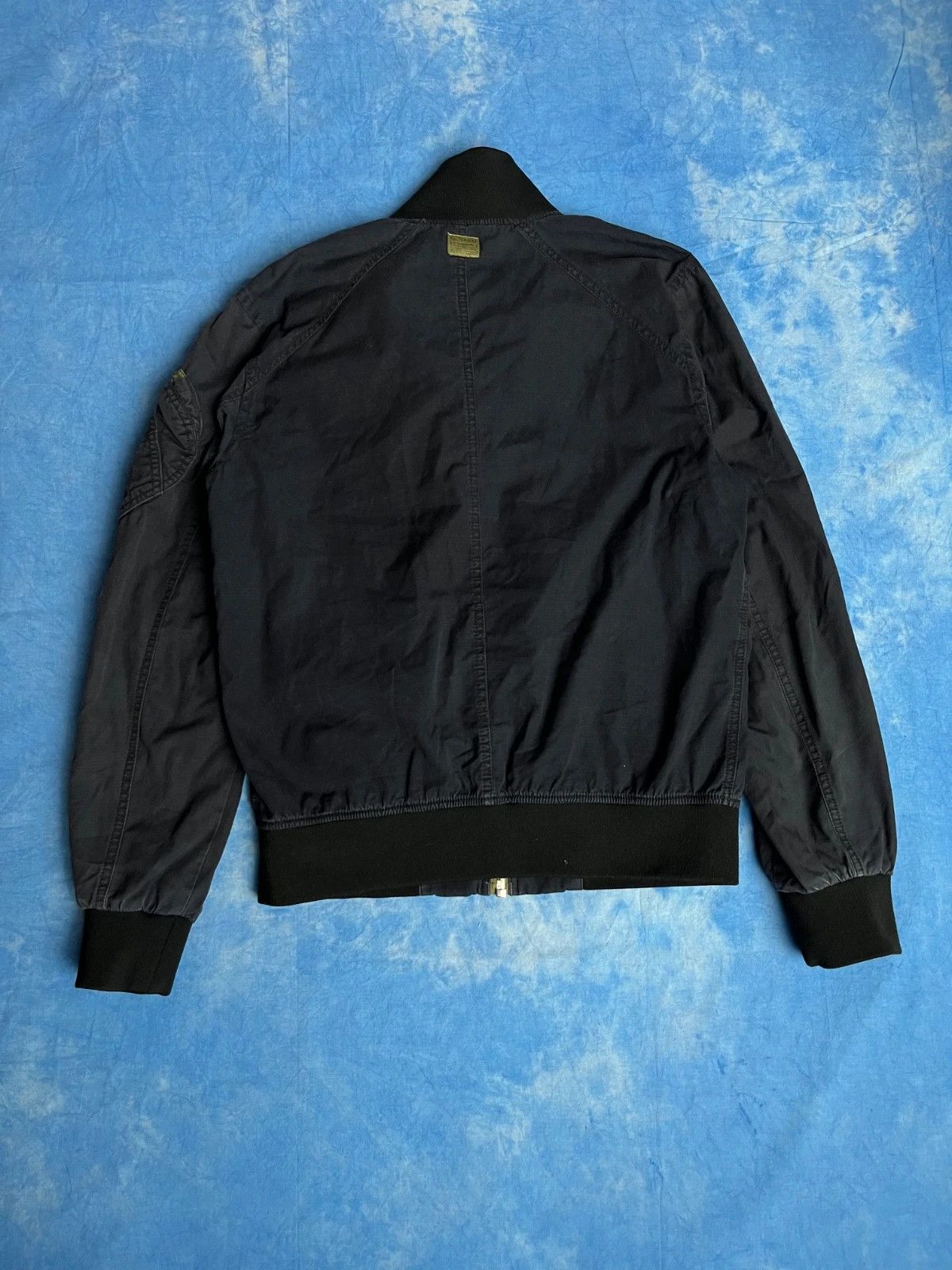 G-Star Vintage 00s G-Star Raw Bolt Zip Bomber Light Jacket y2k Size US S / EU 44-46 / 1 - 2 Thumbnail