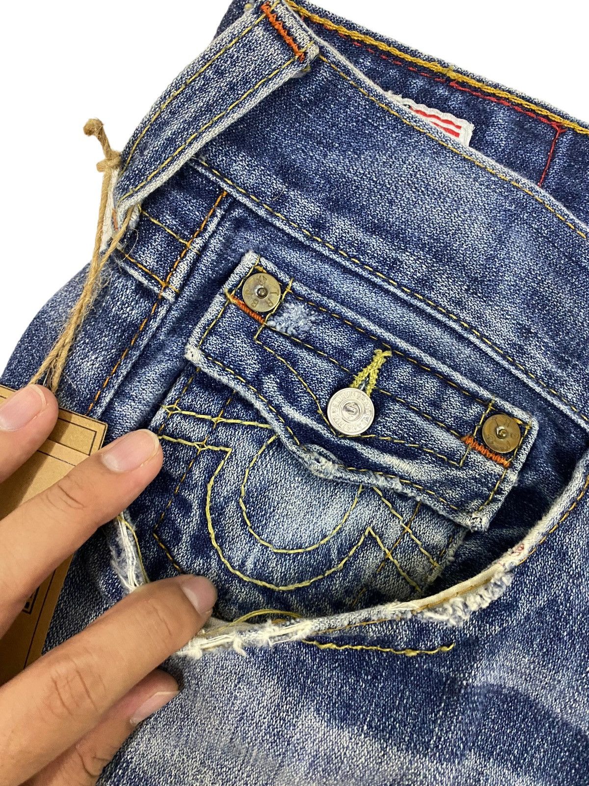True Religion True Religion Ricky Man Jean Size US 34 / EU 50 - 5 Thumbnail