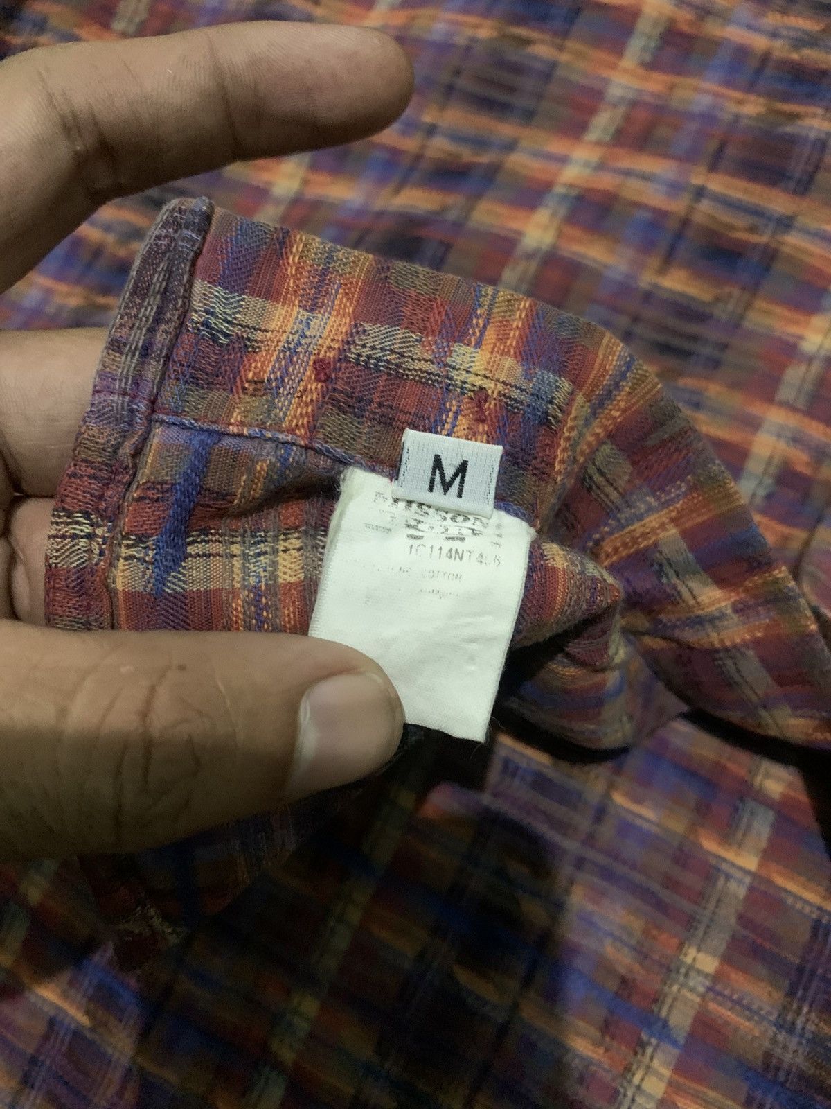 Missoni Vintage Missoni Multicolour Shirt Size US L / EU 52-54 / 3 - 4 Thumbnail