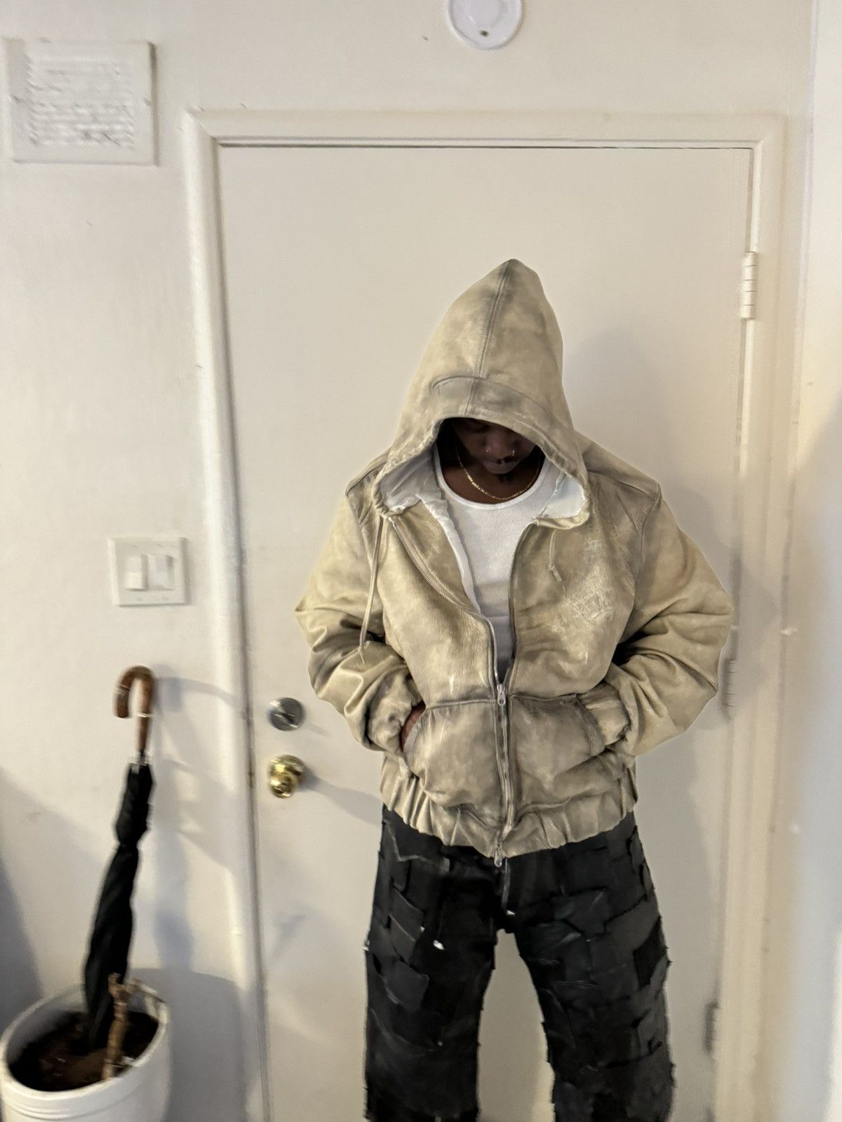 Other Janaza Leather Bomber Zip Up Size US L / EU 52-54 / 3 - 4 Thumbnail