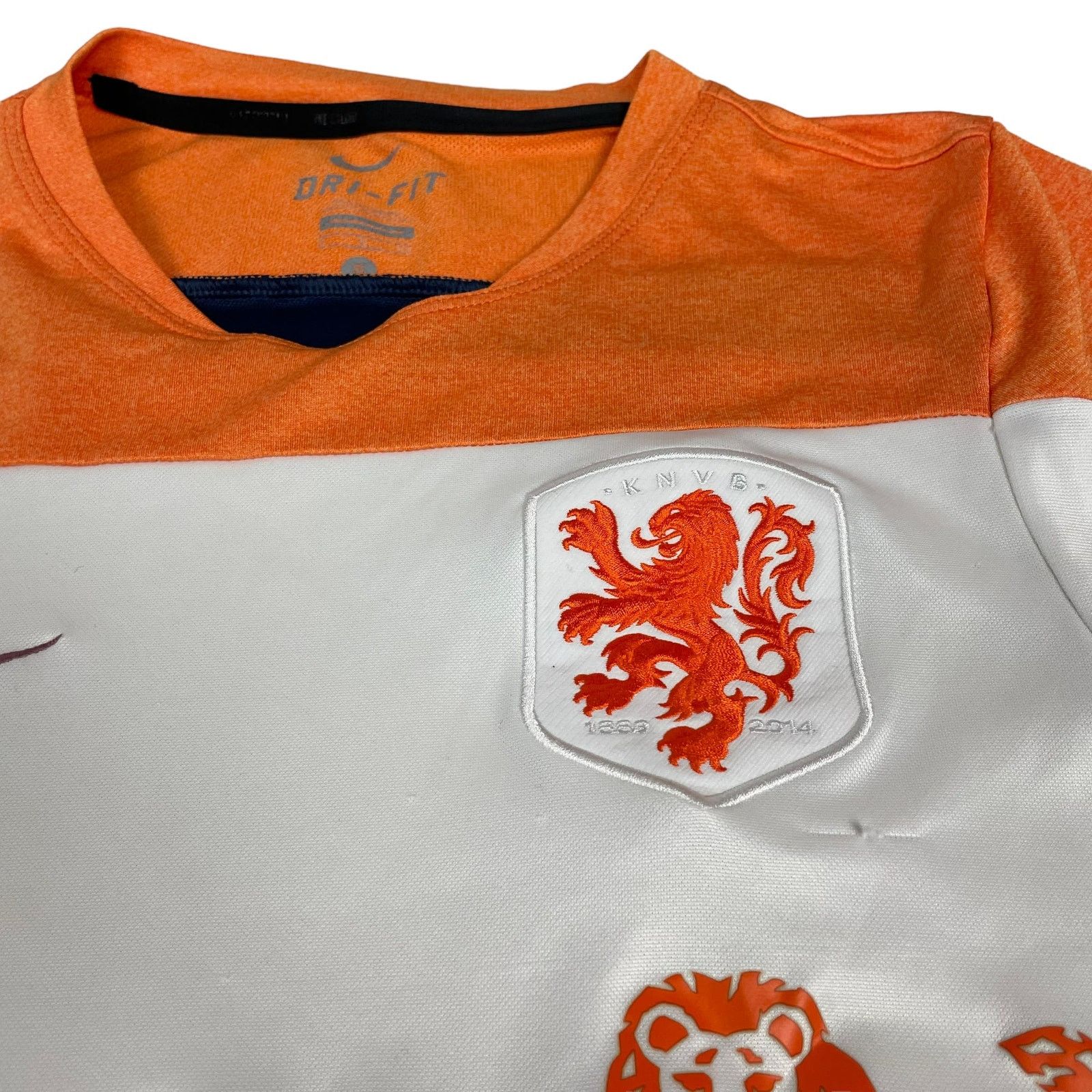 Nike Nike Men's White Netherlands National Football Team Jersey S Size US S / EU 44-46 / 1 - 3 Thumbnail
