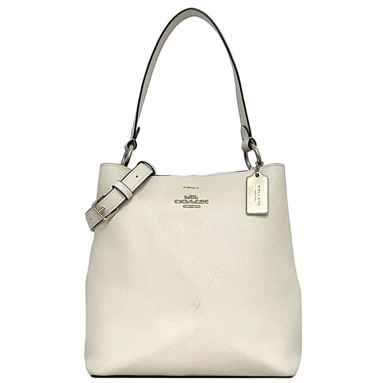 Coach COACH Cross Body Bag White Leather Size ONE SIZE - 1 Thumbnail