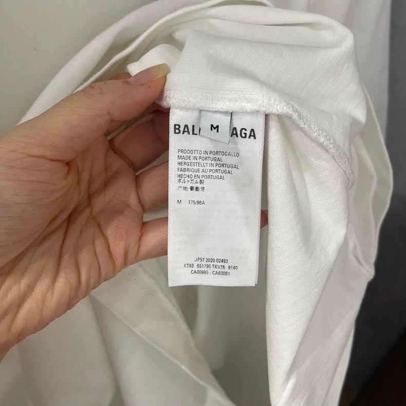 Balenciaga Balenciaga Smiley Face Pattern Short Sleeve, Size M Size US M / EU 48-50 / 2 - 4 Thumbnail