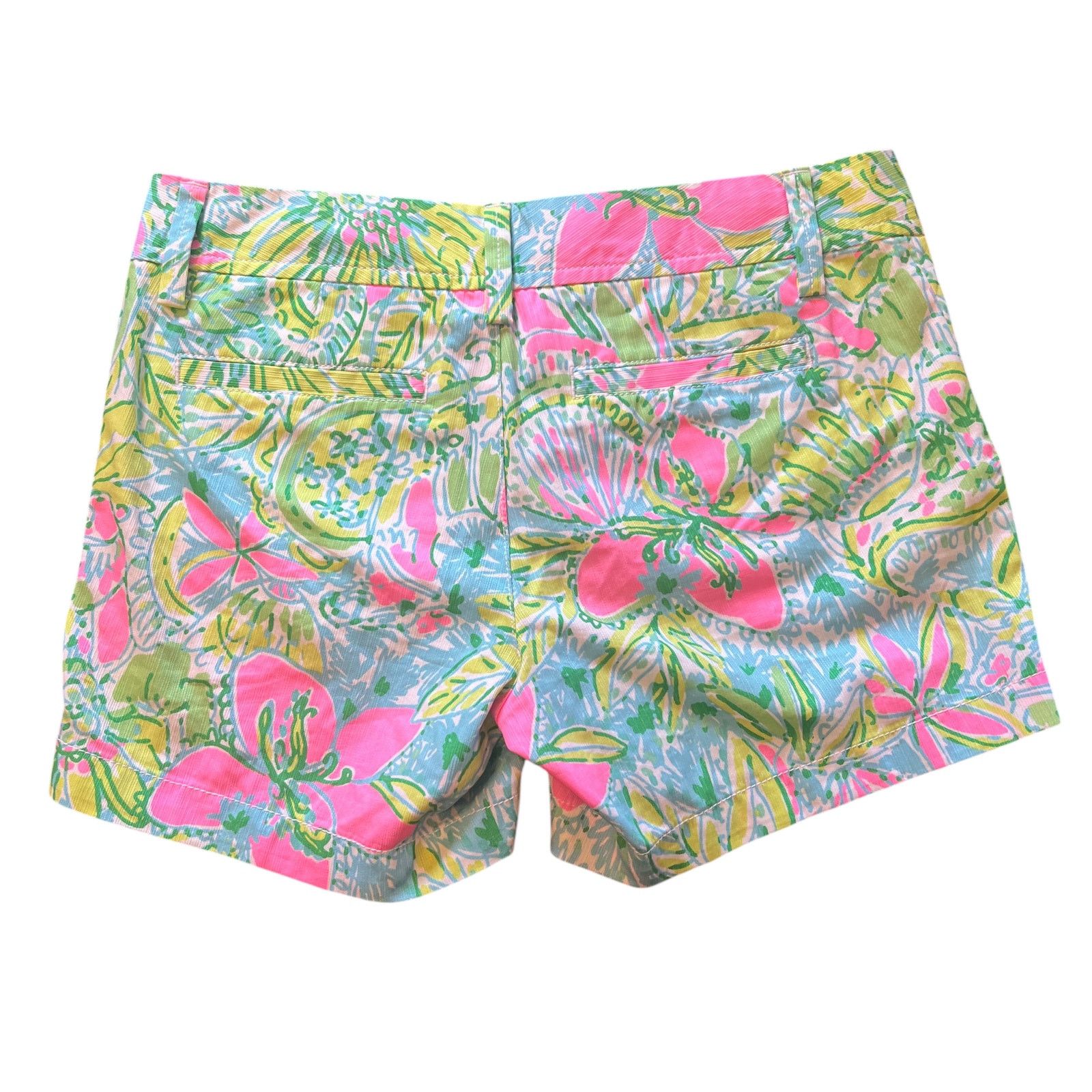 Lilly Pulitzer Lilly Pulitzer The Callahan Short Coconut Jungle Size 2 Size 26" / US 2 / IT 38 - 4 Thumbnail