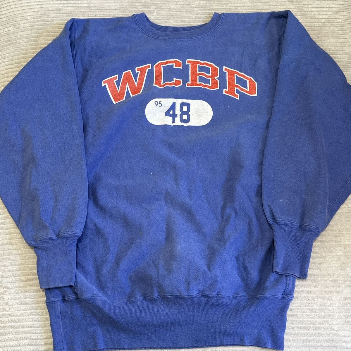 Champion Champion 90s Vintage Reverse Weave Crewneck Sweatshirt WCBP Size US XXL / EU 58 / 5 - 1 Thumbnail