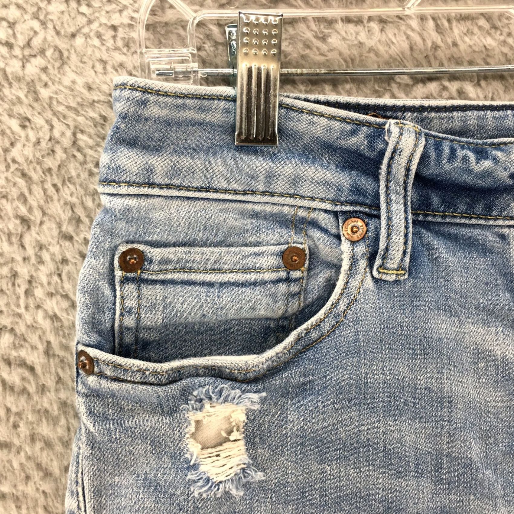 American Eagle Outfitters American Eagle Outfitters Jeans Mens Skinny Blue 28x28 5 Pockets Button Size US 28 / EU 44 - 3 Thumbnail
