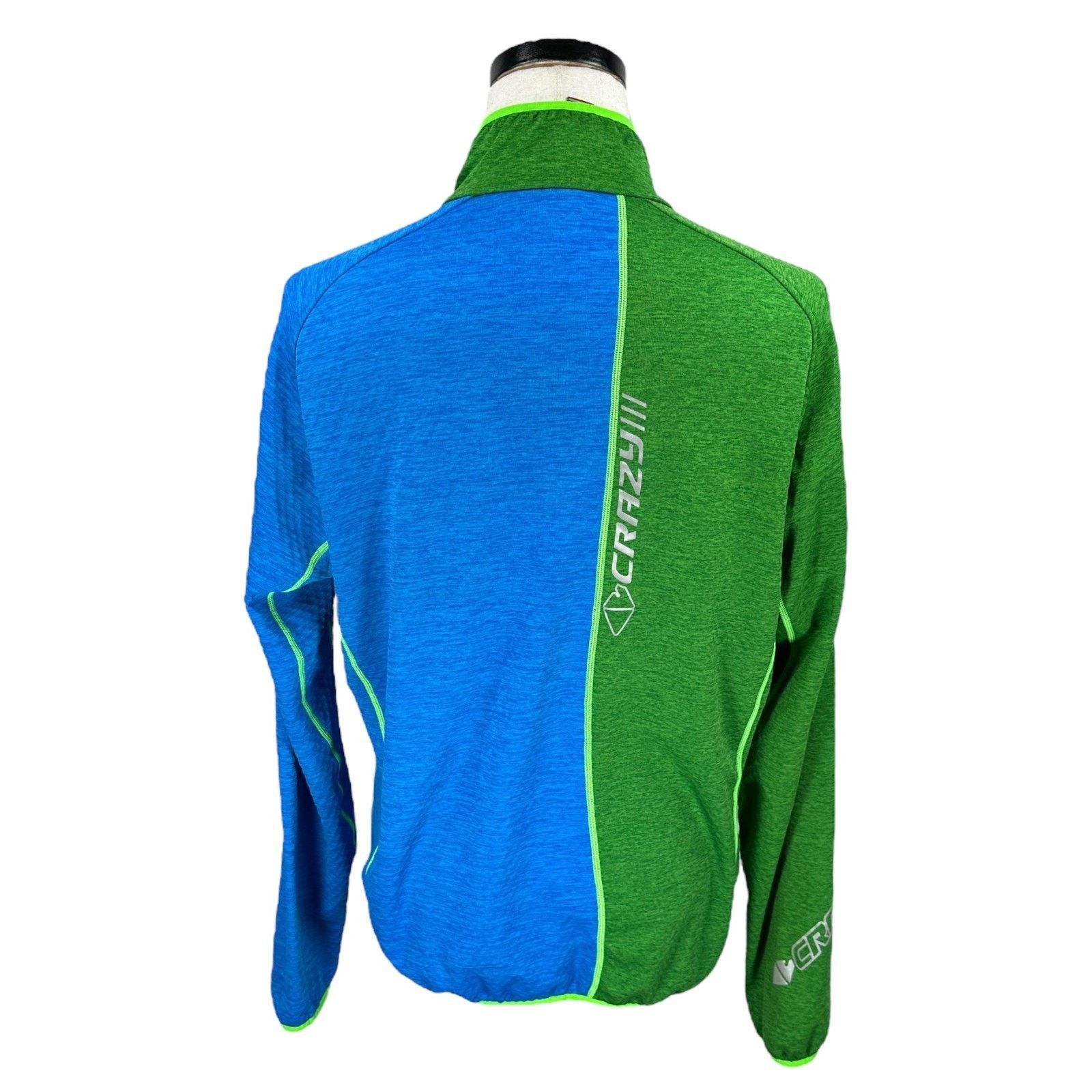 Other Crazy Idea Aerospace Jacket Men’s 2XL Blue Stretch Full Zip Size US XXL / EU 58 / 5 - 2 Thumbnail
