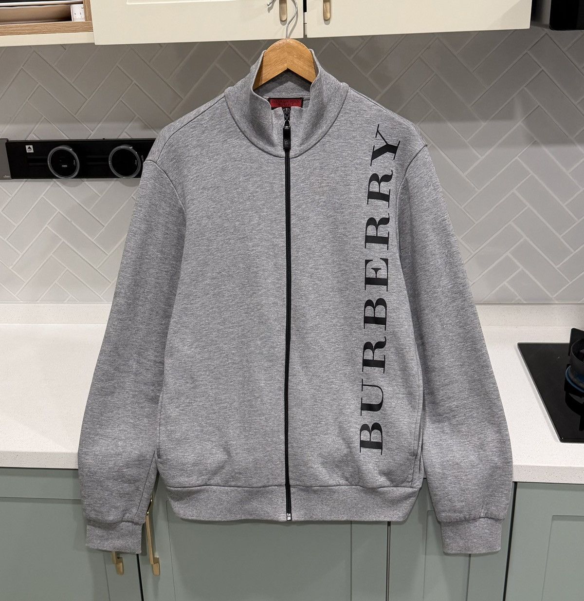 Burberry Burberry Sport Mens Grey Zip Up Jacket Size US L / EU 52-54 / 3 - 3 Thumbnail