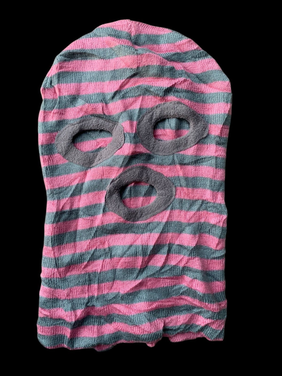 Japanese Brand × Kapital × Vintage Pink Balaclava Knitted Hat Full Masker Japanese Style 🇯🇵 Size ONE SIZE - 9 Thumbnail