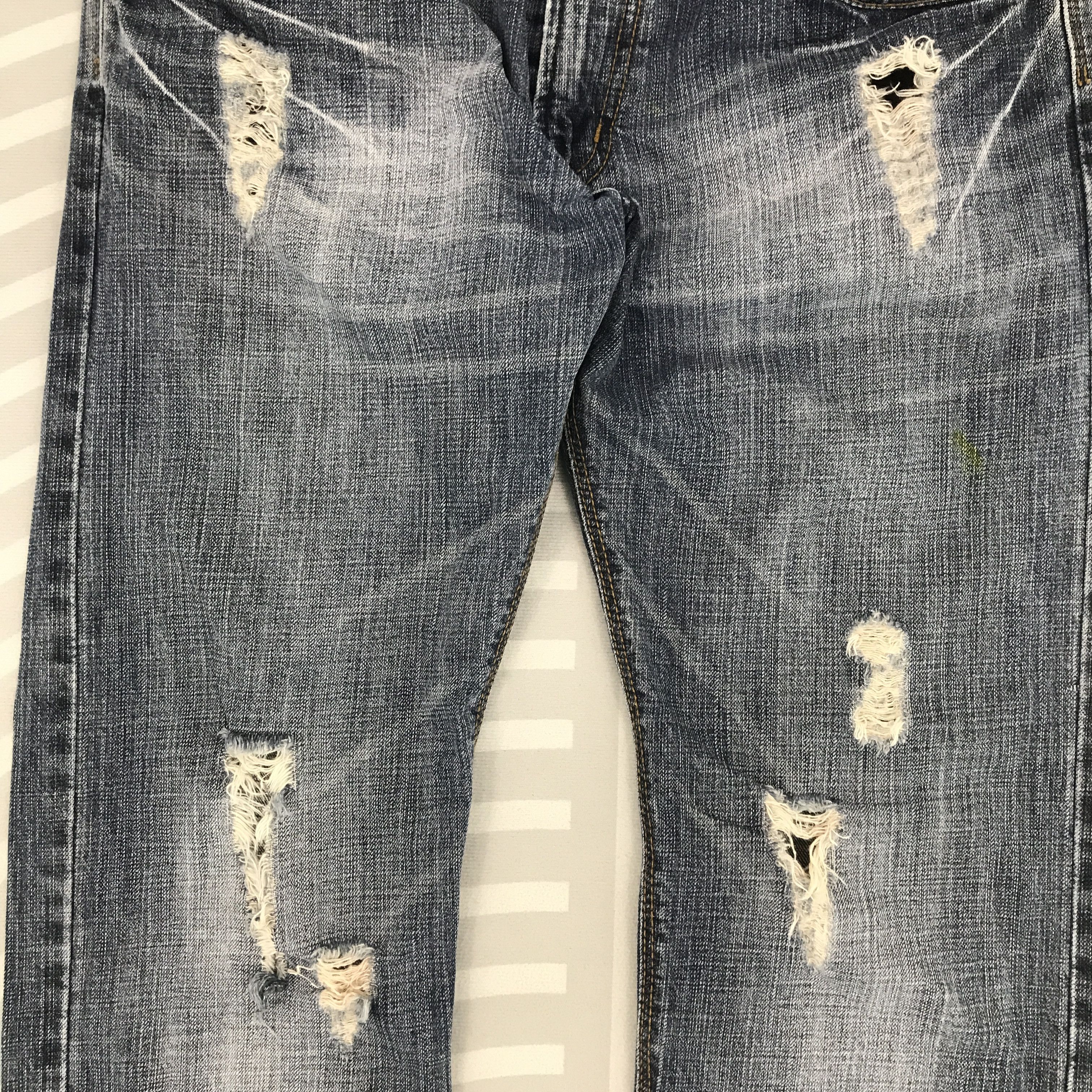 Lee × Vintage Vintage Lee Piper Distressed Denim jeans pants Size US 34 / EU 50 - 4 Thumbnail