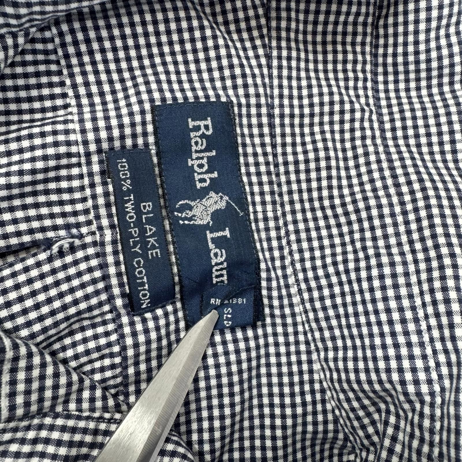 Polo Ralph Lauren Ralph Lauren Men’s Button Up Blue and White Stripes Size L Size L / US 10 / IT 46 - 5 Thumbnail