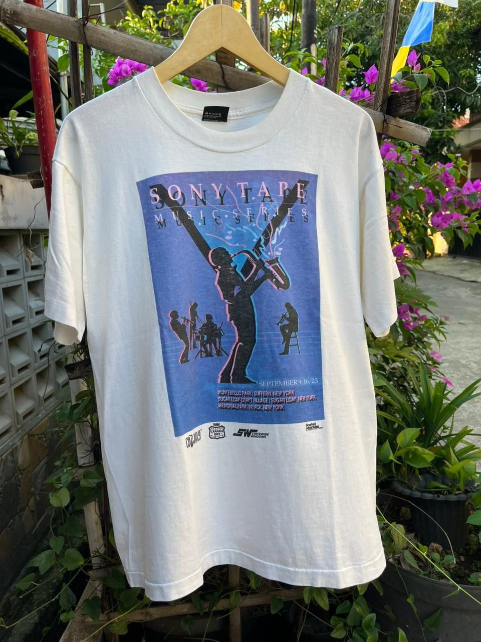 Band Tees Vintage 90 Sony Tape Music Series Jazz Music Tee Graphic Size US XL / EU 56 / 4 - 1 Thumbnail