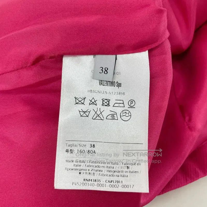 Valentino Valentino Summer Pink Wool Mini Skirt . Size 23" - 6 Thumbnail