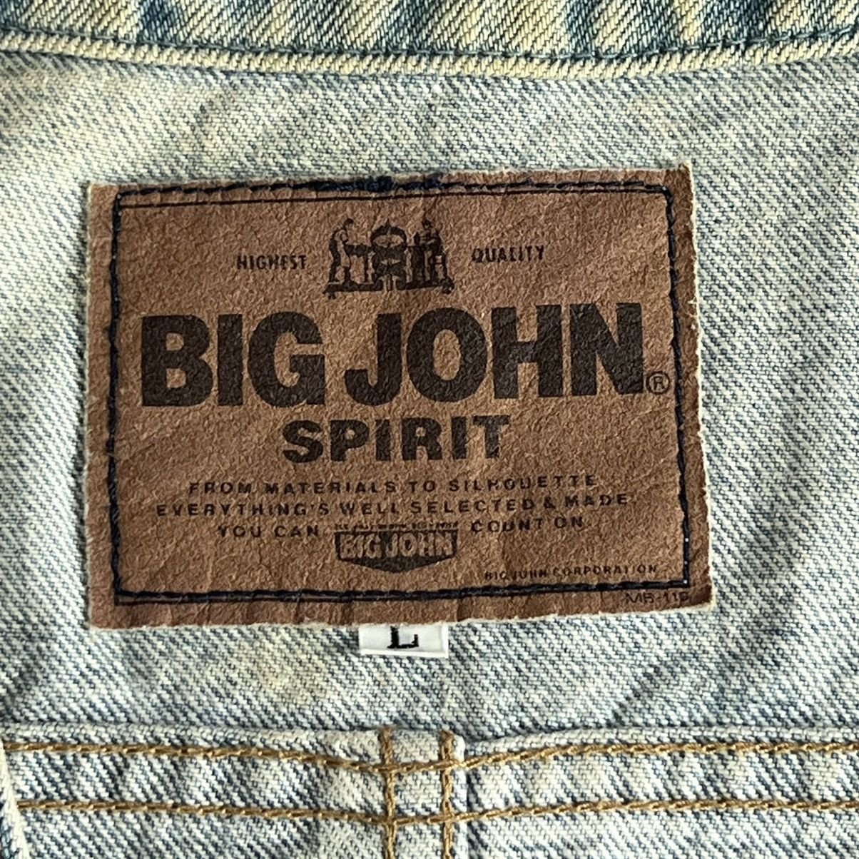 Big John 80s Vintage Big John Padded Pocket Denim Vest Size US S / EU 44-46 / 1 - 7 Thumbnail