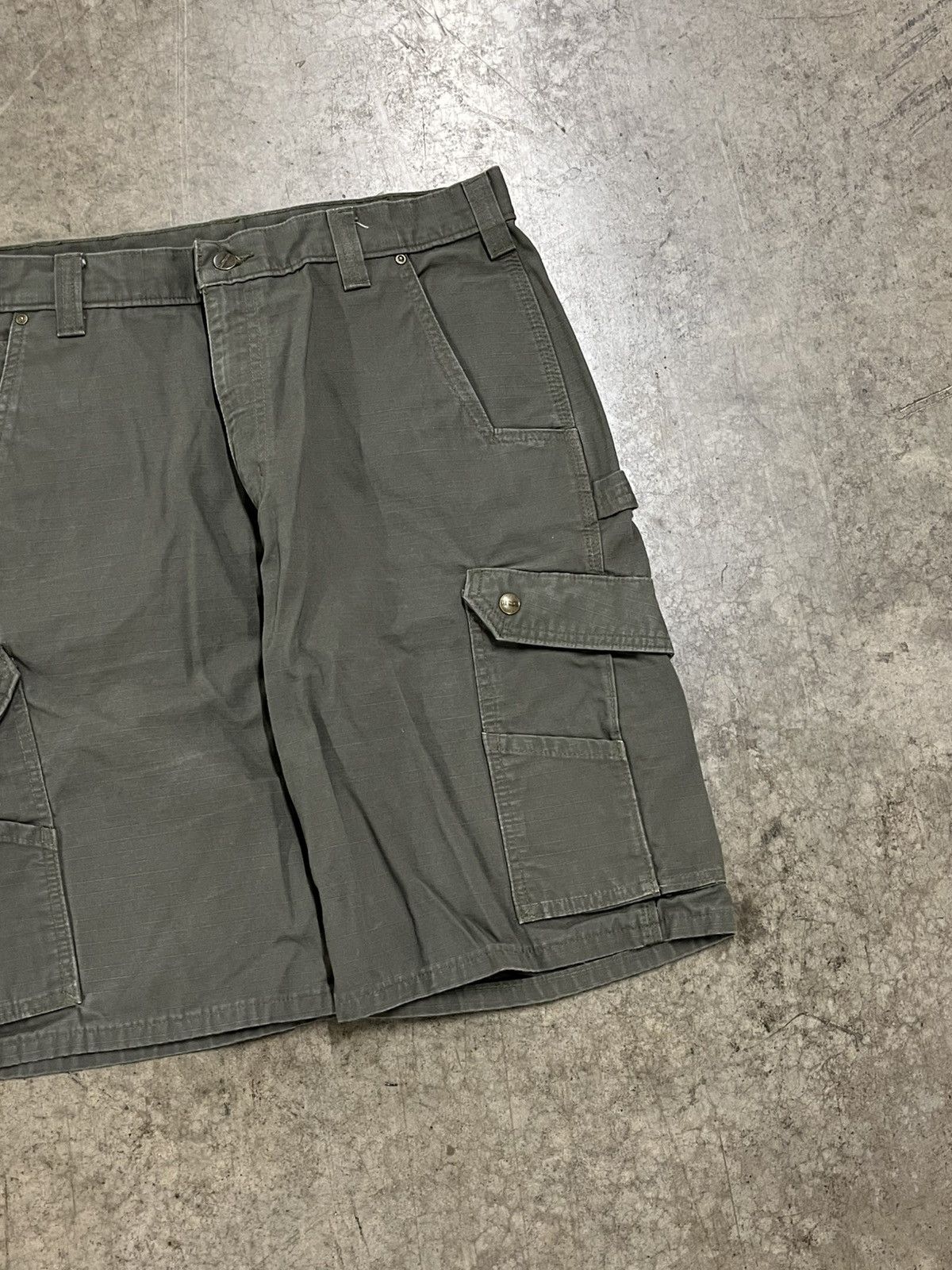 Carhartt × Vintage Carhartt baggy fit shorts cargo carpenter skater streetwear Size US 36 / EU 52 - 8 Thumbnail