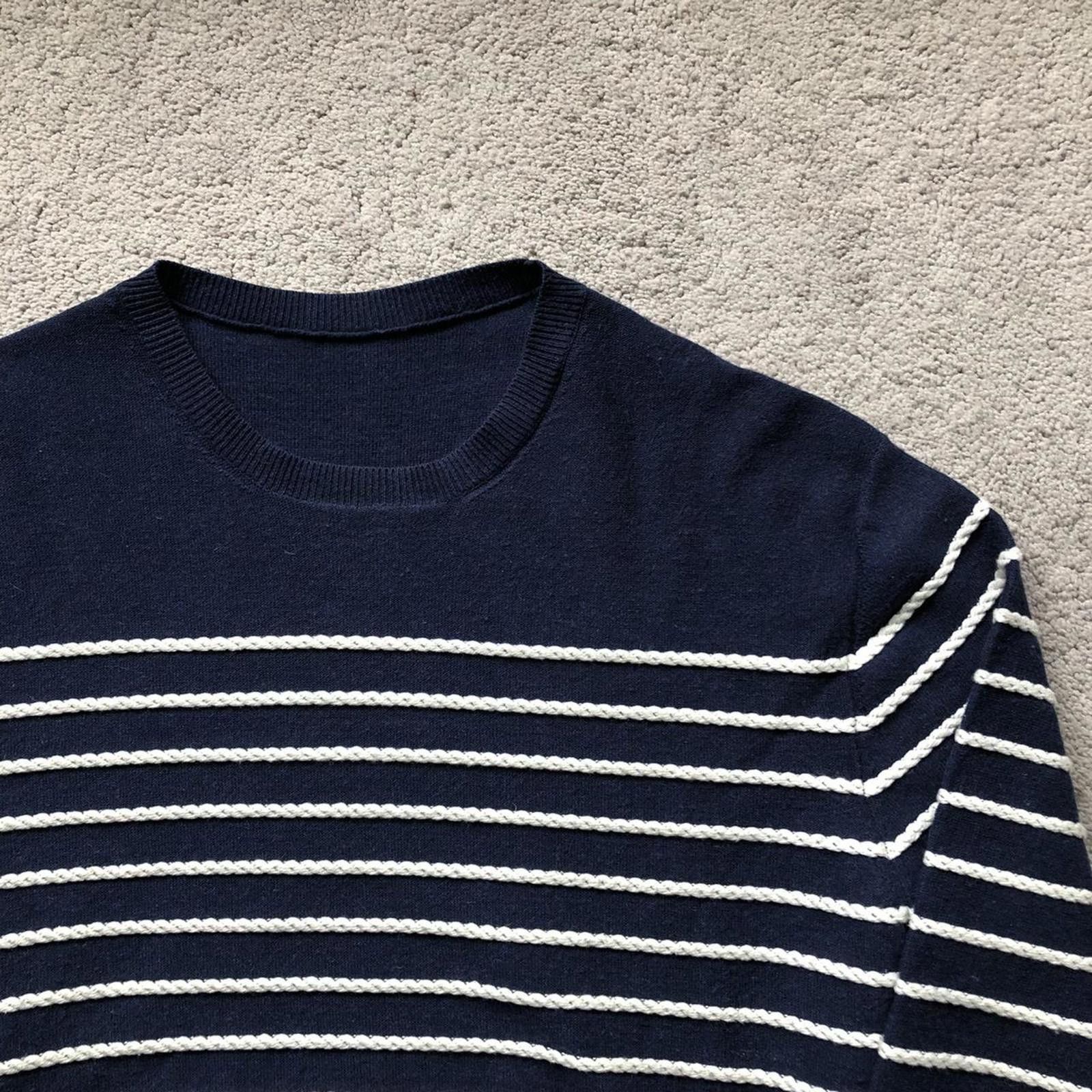 Dior Dior Homme Striped Rope Crewneck Size US M / EU 48-50 / 2 - 2 Thumbnail