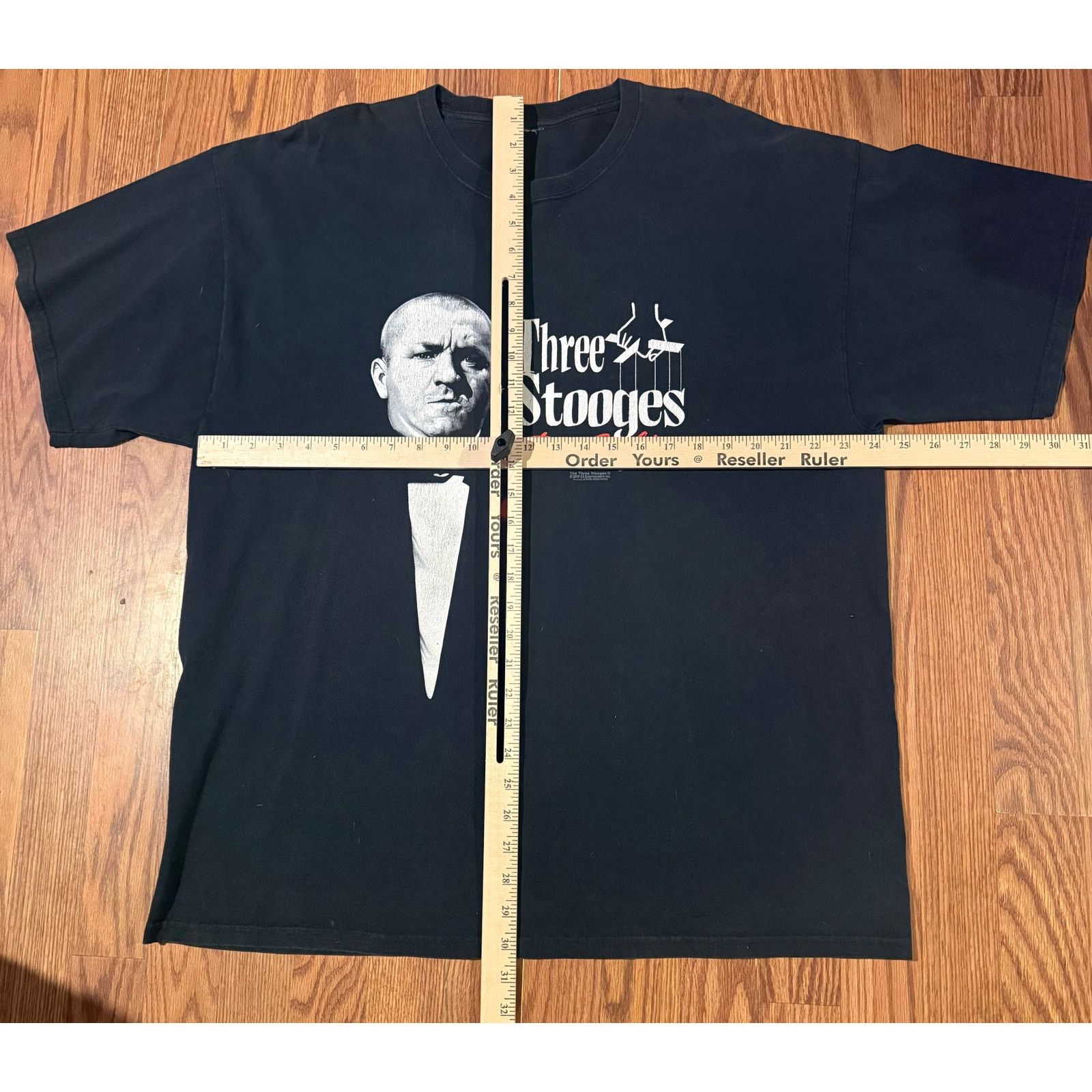Other Vintage Three Stooges Don Curlyone Godfather Parody Shirt 08 Size US XL / EU 56 / 4 - 5 Thumbnail