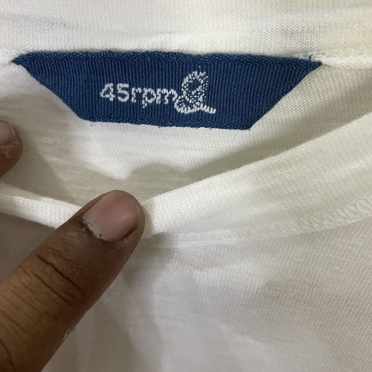 45rpm Vintage 45rpm Big Logo Tee Size S / US 4 / IT 40 - 5 Thumbnail