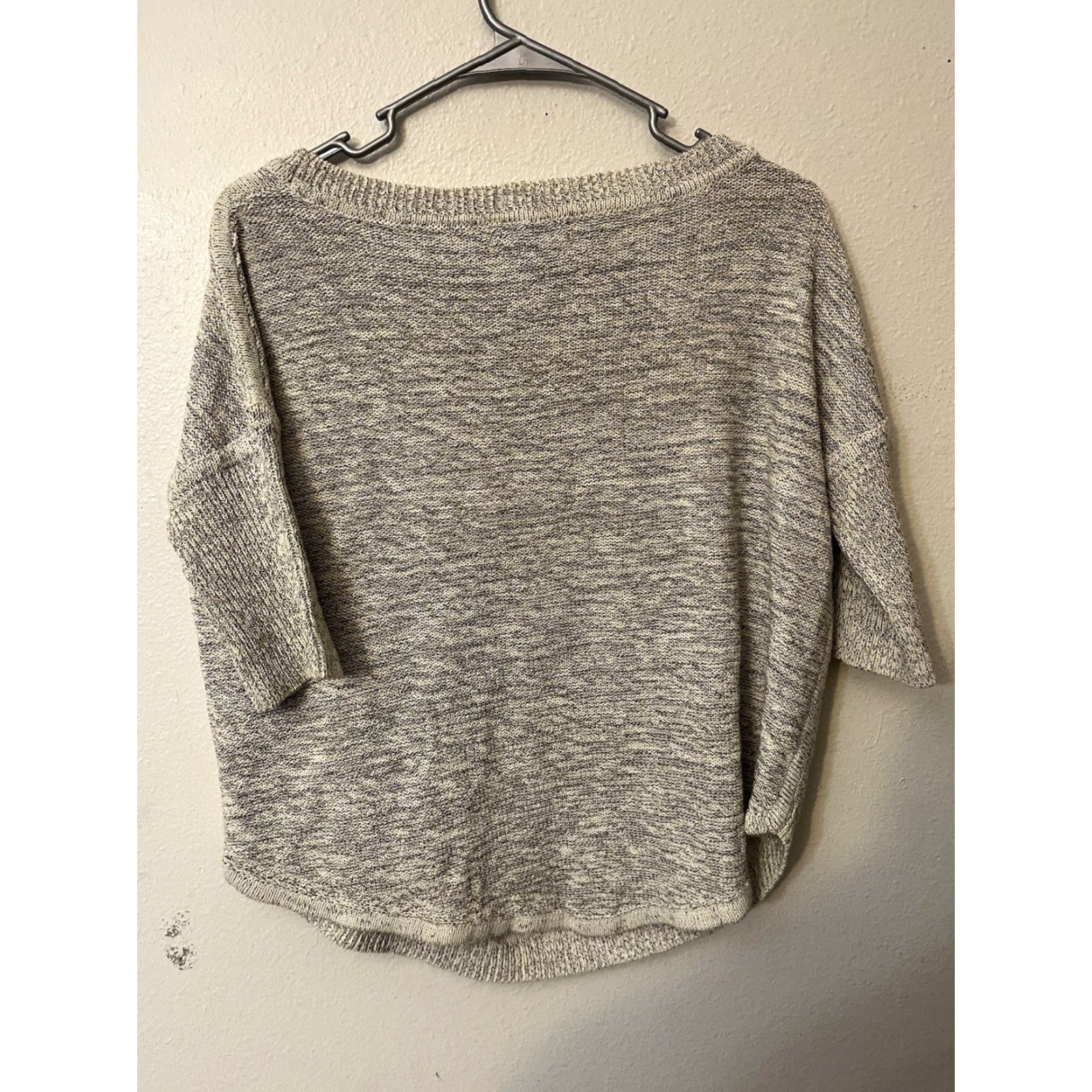 Banana Republic Banana Republic Sweater Women’s Small Gray Cotton Pullover Adult Slim Mid Sleeve Top Size S / US 4 / IT 40 - 2 Thumbnail