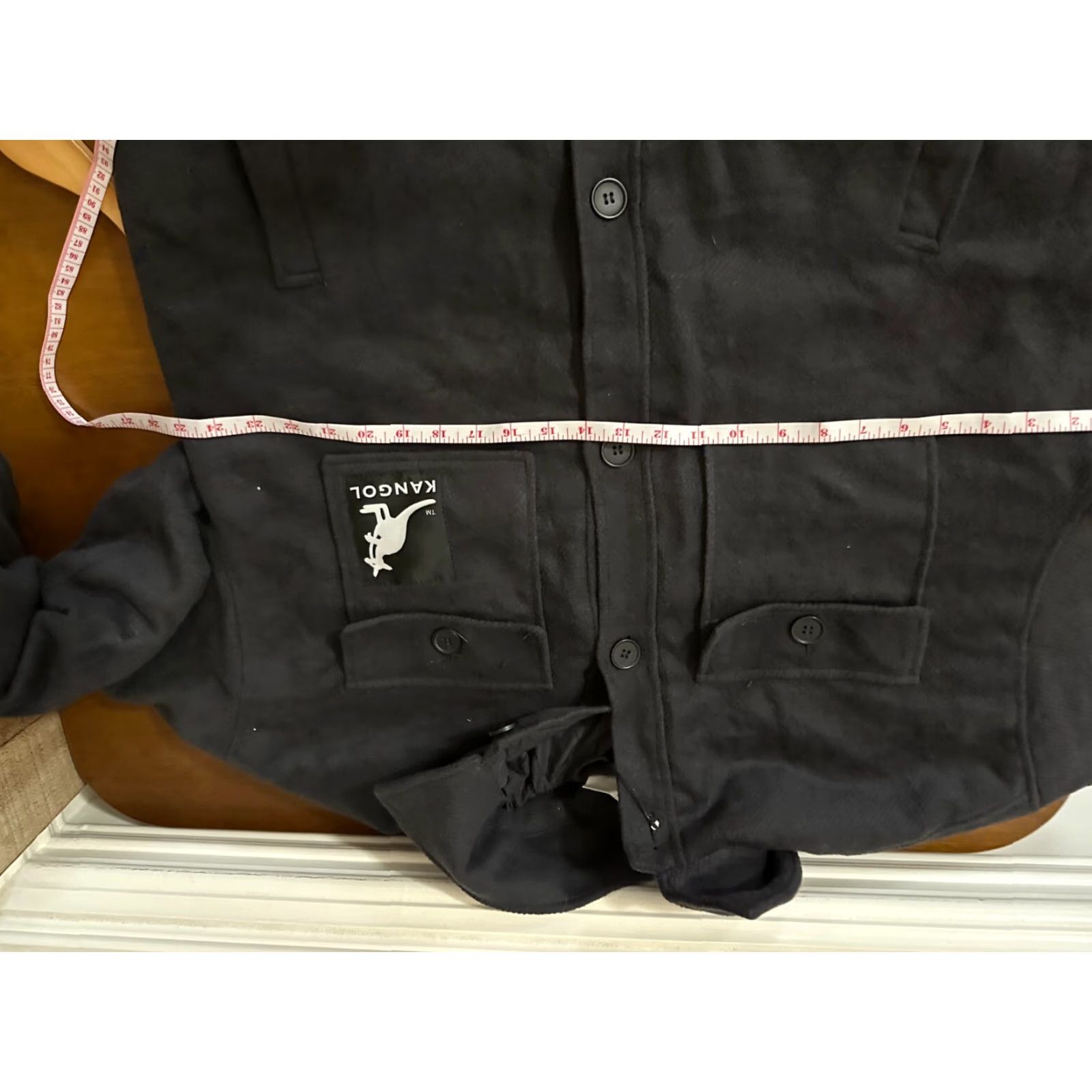 Kangol Kangol x H&M Shacket Oversize Shirt Jacket Size S Charcoal Gray Mens Shirt Jacket Shacket Kangol x H&M Brand Kangol x H&M Shacket Size US M / EU 48-50 / 2 - 7 Thumbnail