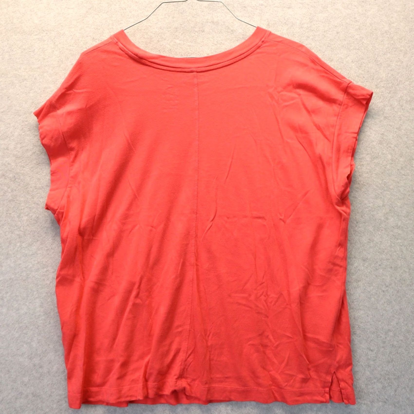 Vintage A New Day Shirt Womens Large Casual Crew Neck Tee Pink Cap Sleeve Size L / US 10 / IT 46 - 2 Thumbnail