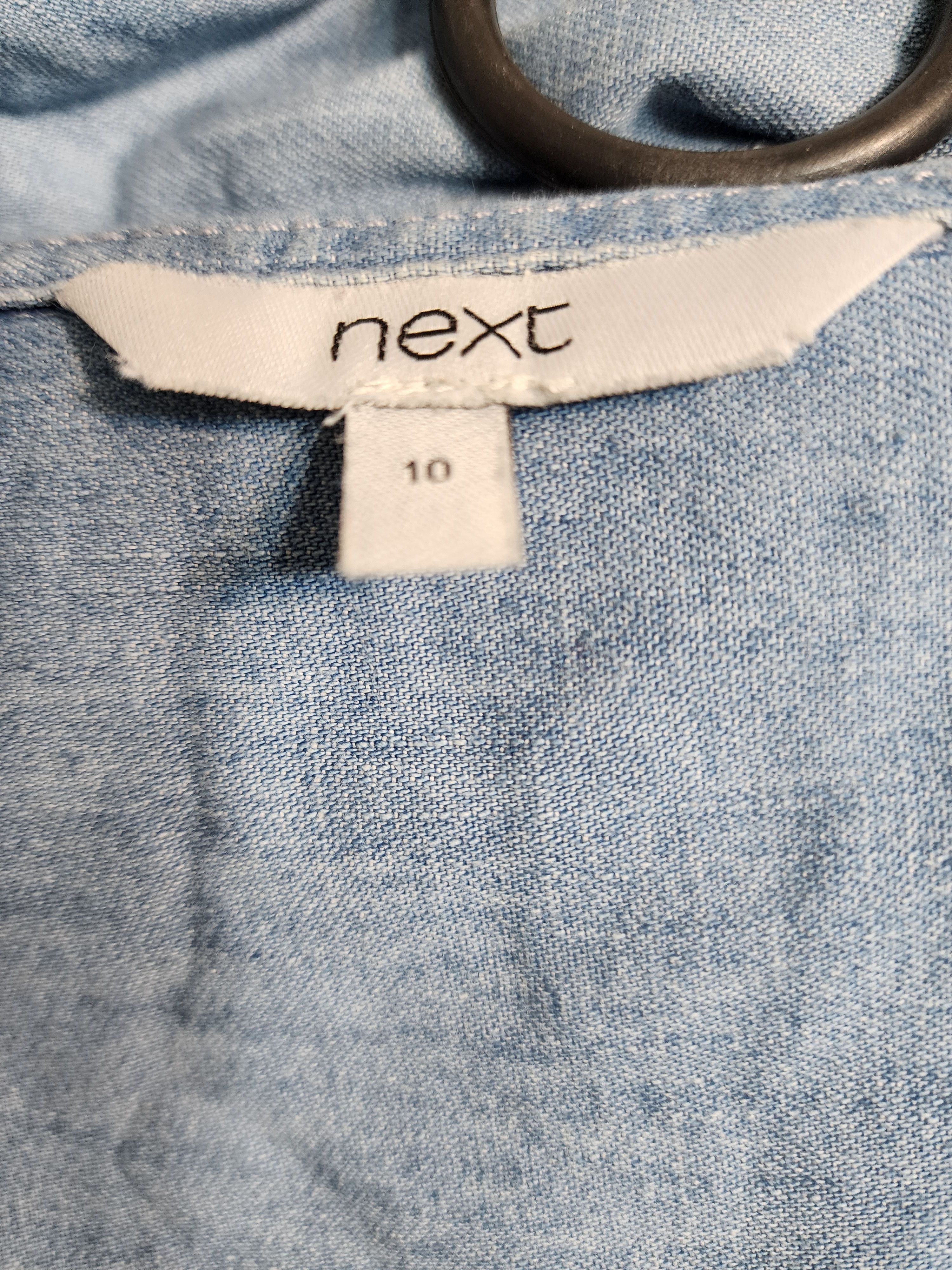 Denim & Co. Women's cotton jumpsuit. Size 35" - 10 Thumbnail