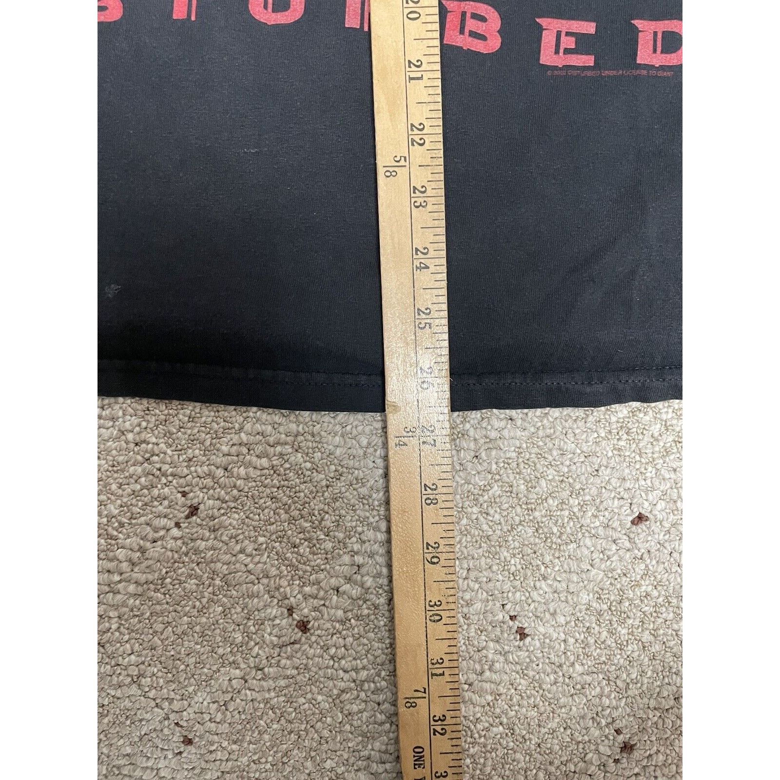 Giant Vintage Disturbed Band T-Shirt 2002 Mens XL Y2K Giant Size US XL / EU 56 / 4 - 6 Thumbnail