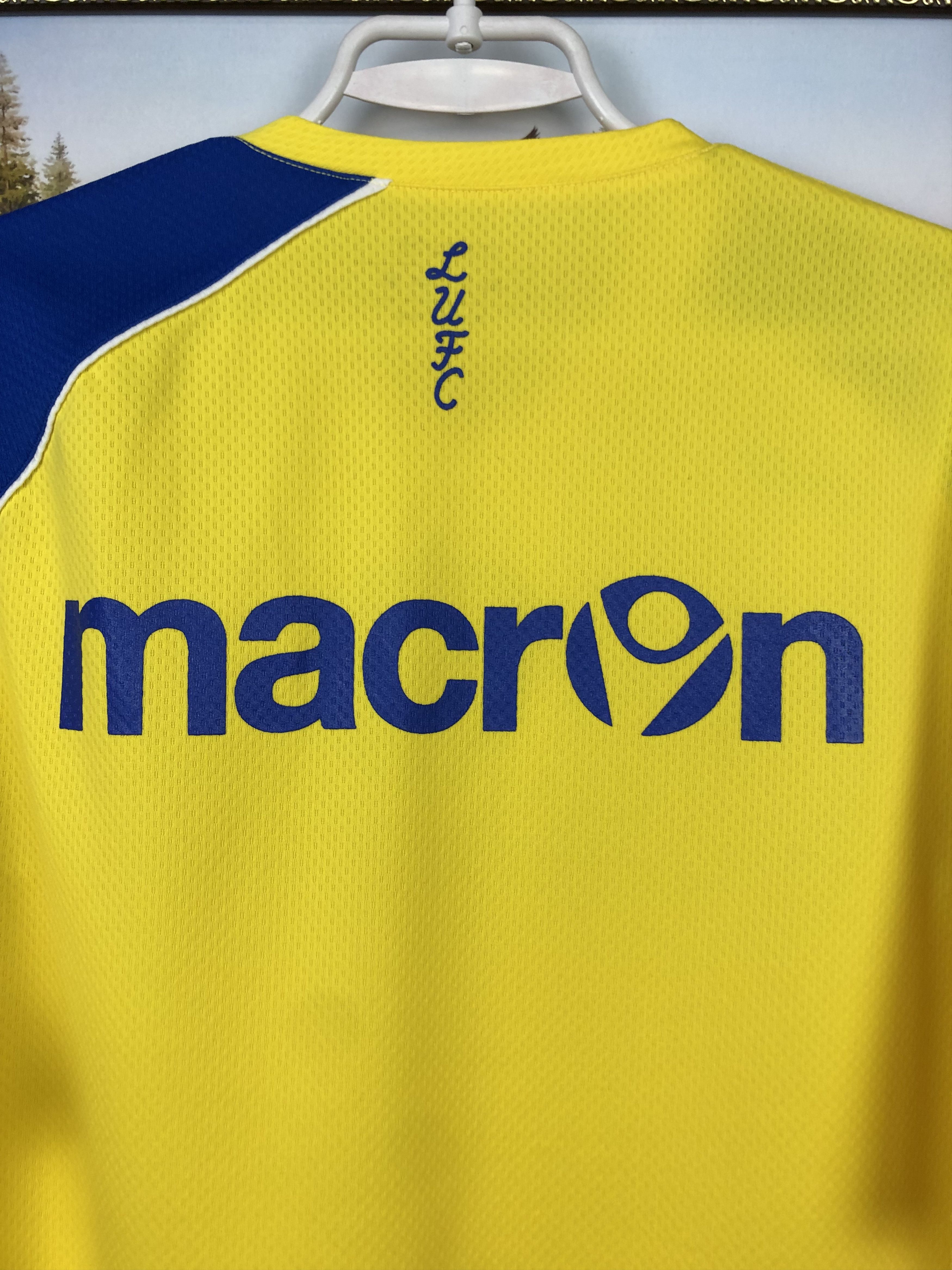 Macron Leeds United football shirt 2008 Soccer Train Jersey Tee Size US M / EU 48-50 / 2 - 12 Thumbnail