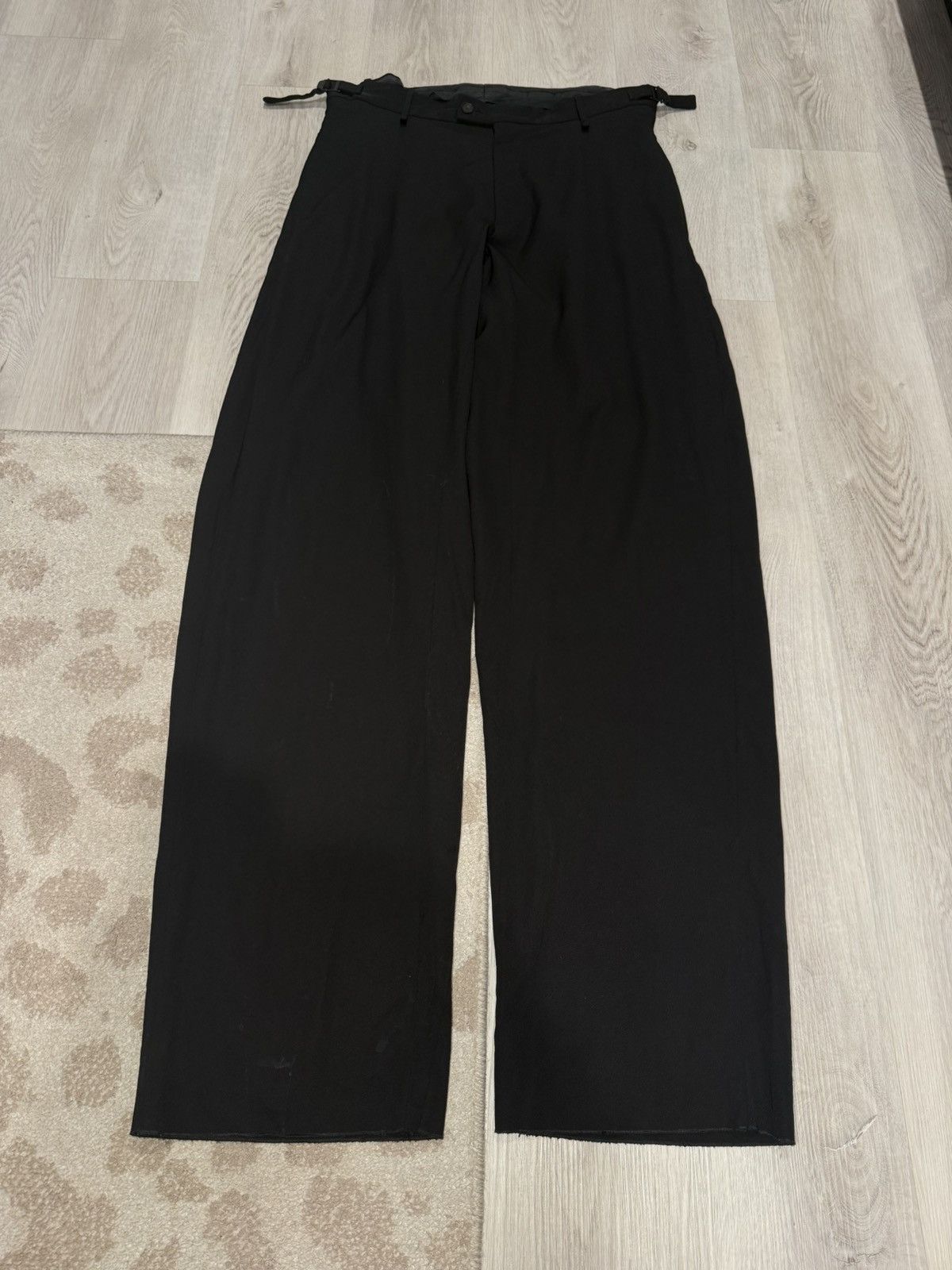 Balenciaga f/w 2023 wool wide leg skater pants!! Size US 34 / EU 50 - 1 Thumbnail