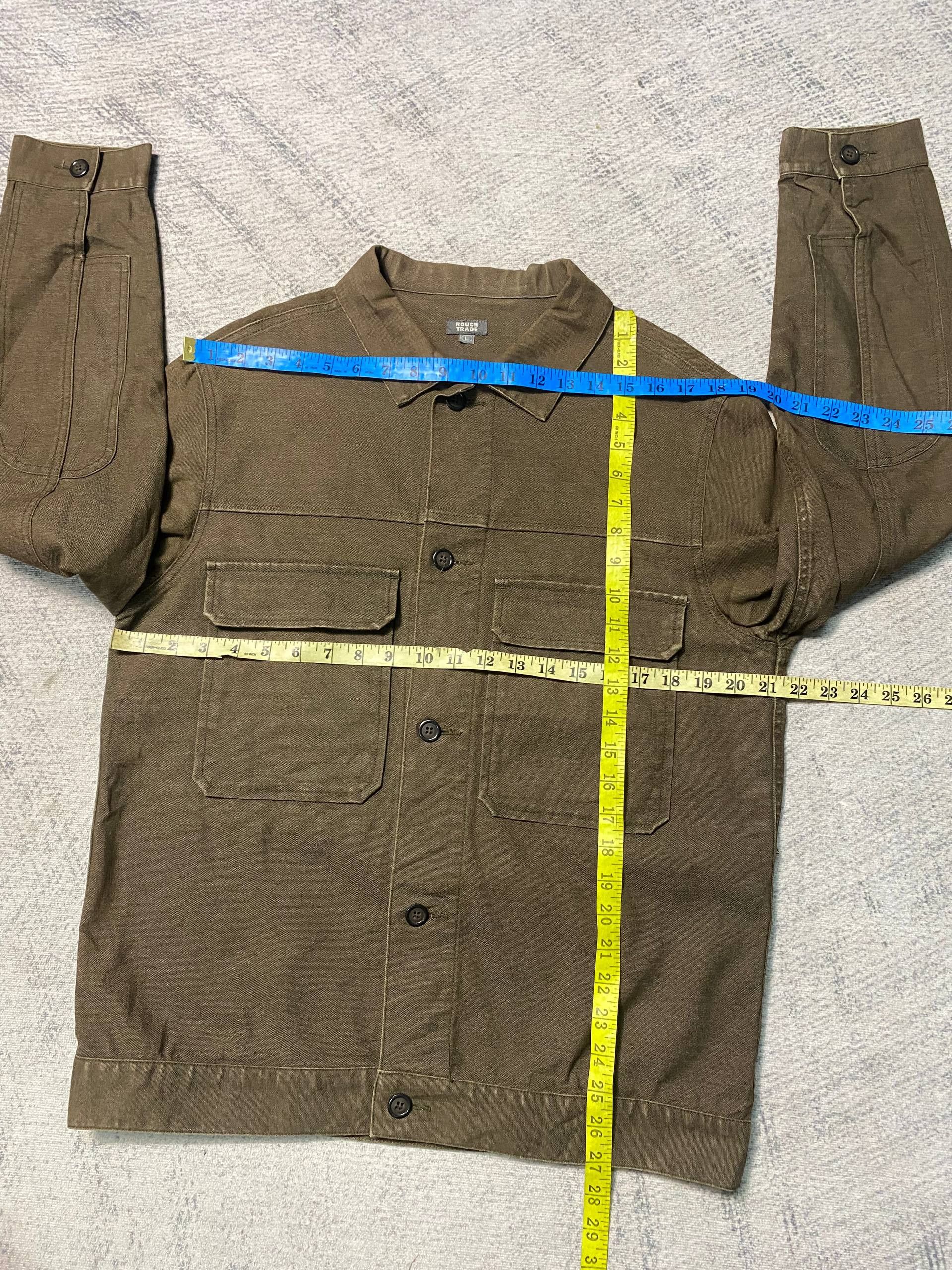 Japanese Brand Rough Trade Workshirt Jacket Size US M / EU 48-50 / 2 - 10 Thumbnail
