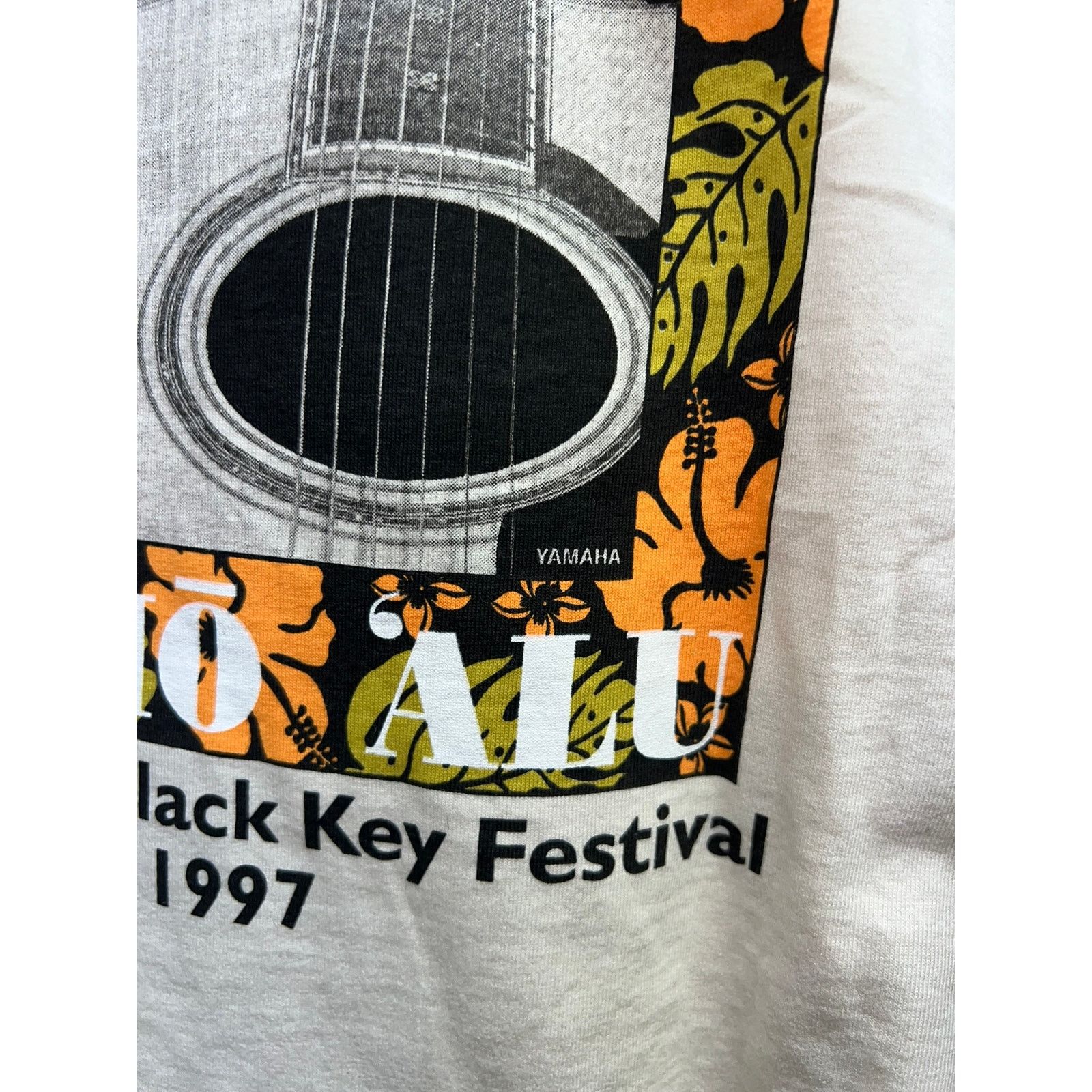 Vintage Vintage Hawaiian Slack Key Festival Shirt Bankoh Hawaii 90s Size US L / EU 52-54 / 3 - 10 Thumbnail
