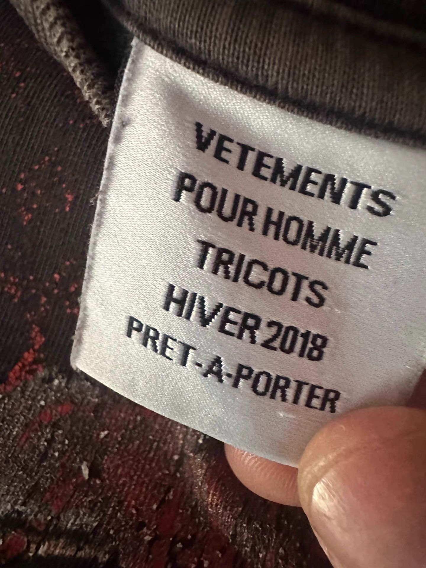 Vetements Vetements 18ss Front Ghost Face T-shirt Size US XS / EU 42 / 0 - 7 Thumbnail