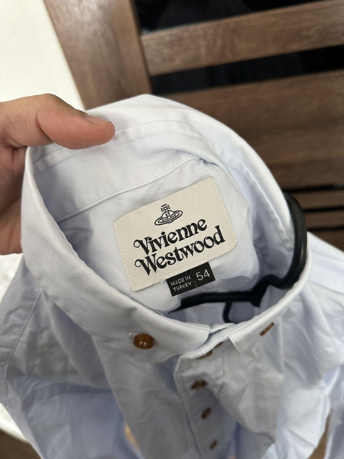 Vivienne Westwood Vivienne Westwood Shirt Button Up Long Sleeve Size US L / EU 52-54 / 3 - 9 Thumbnail