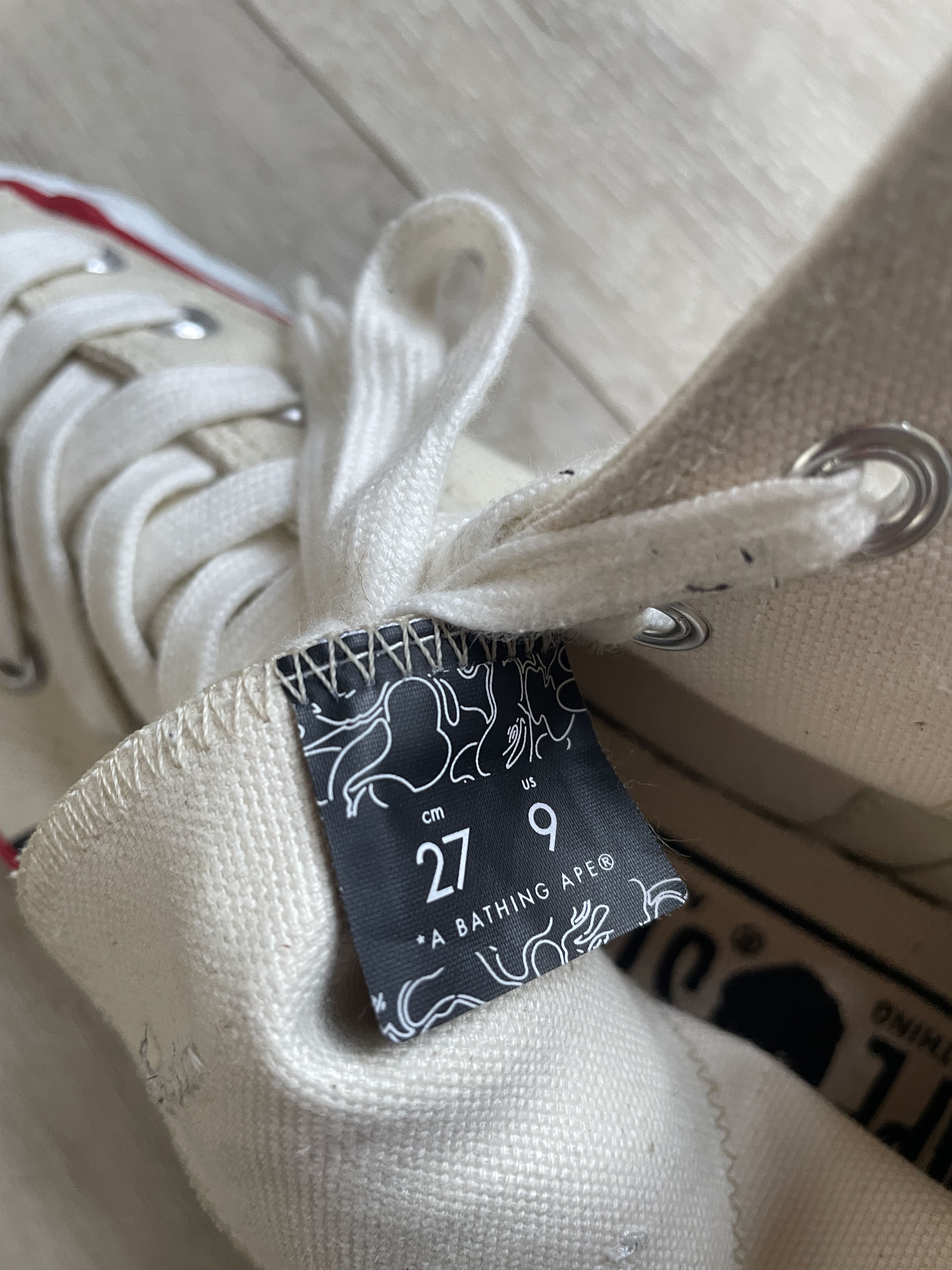 Bape Bape 2008 shark print Ape Sta sneakers Size US 9 / EU 42 - 10 Thumbnail