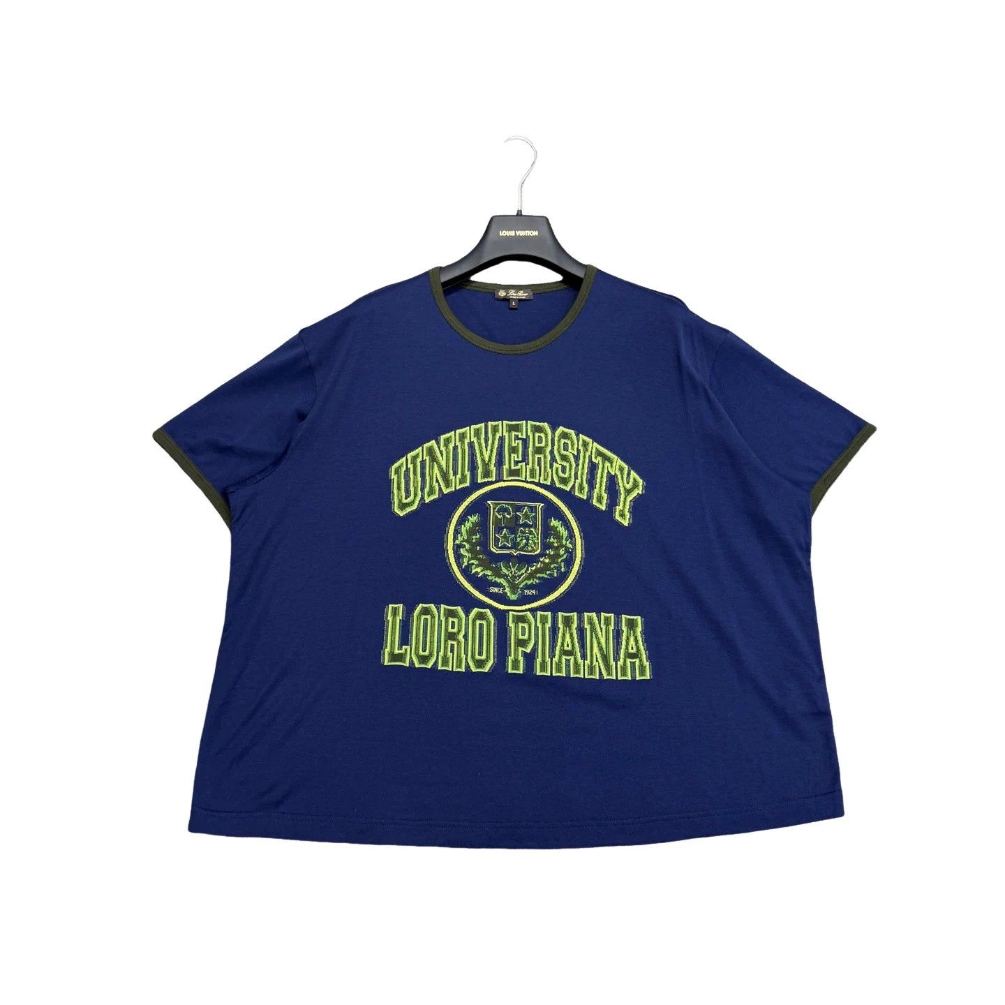 Loro Piana Loro Piana University Graphic T-Shirt L Size US L / EU 52-54 / 3 - 1 Thumbnail