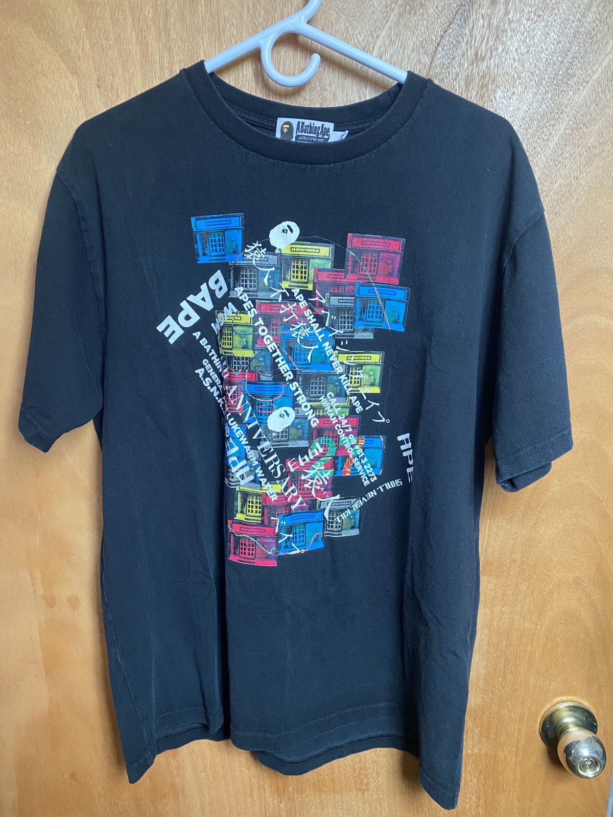 Bape Black Bape 27th Anniversary Tee Size US M / EU 48-50 / 2 - 1 Thumbnail