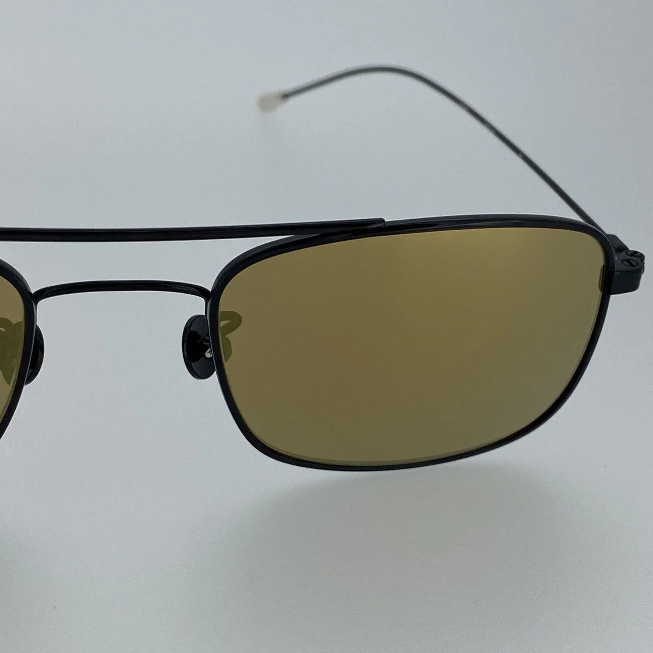 Ann Demeulemeester Ann Demeulemeester Sunglasses Black Titanium and Bronze Size ONE SIZE - 7 Thumbnail