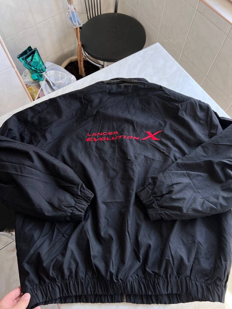 Japanese Brand Vintage Mitsubishi Lancer Evolution X Jacket Racing 2007 USA Size US XL / EU 56 / 4 - 5 Thumbnail
