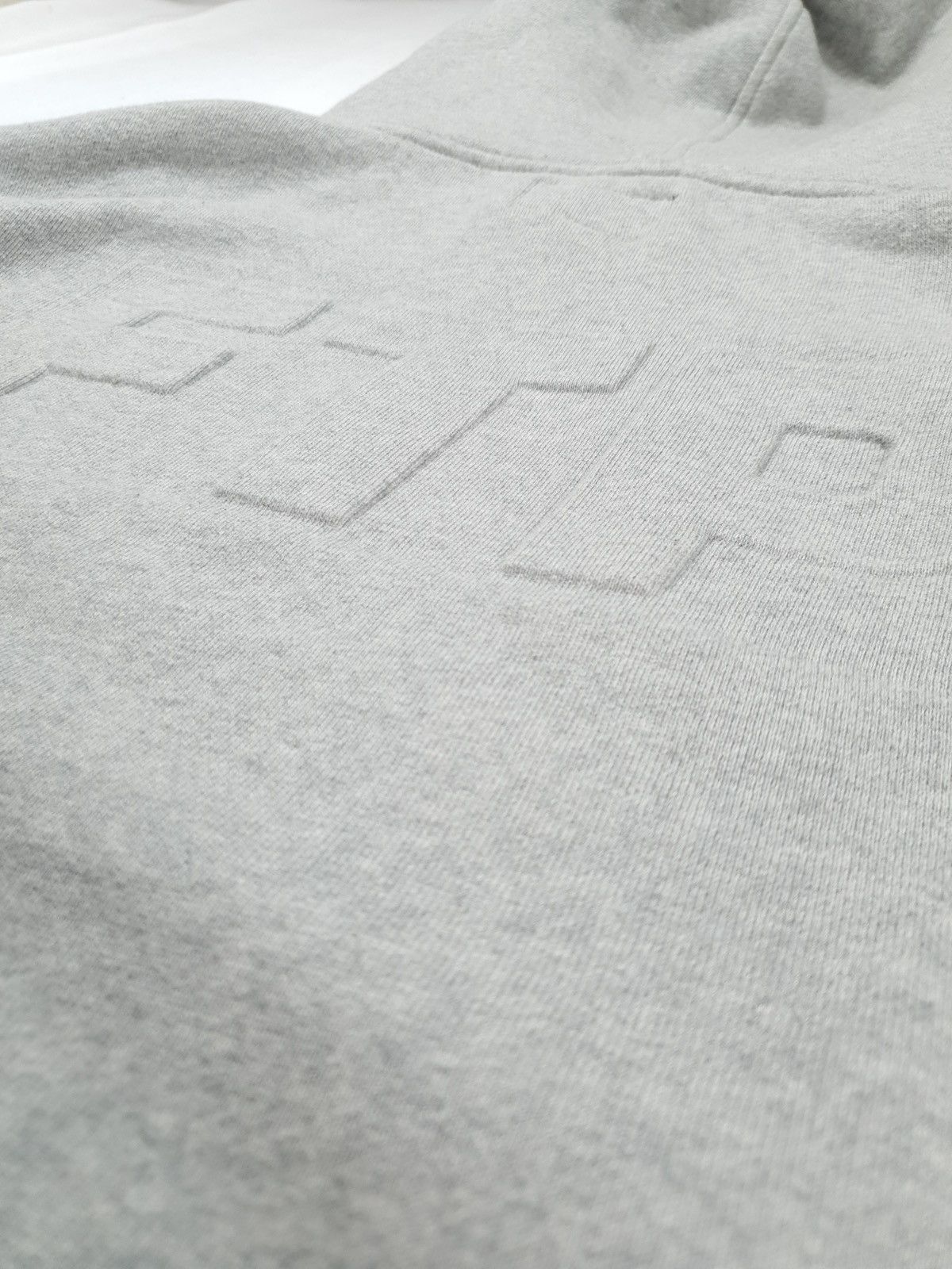 Fuck The Population FTP Embossed Logo Hoodie Size XL - Heather Grey Size US XL / EU 56 / 4 - 6 Thumbnail