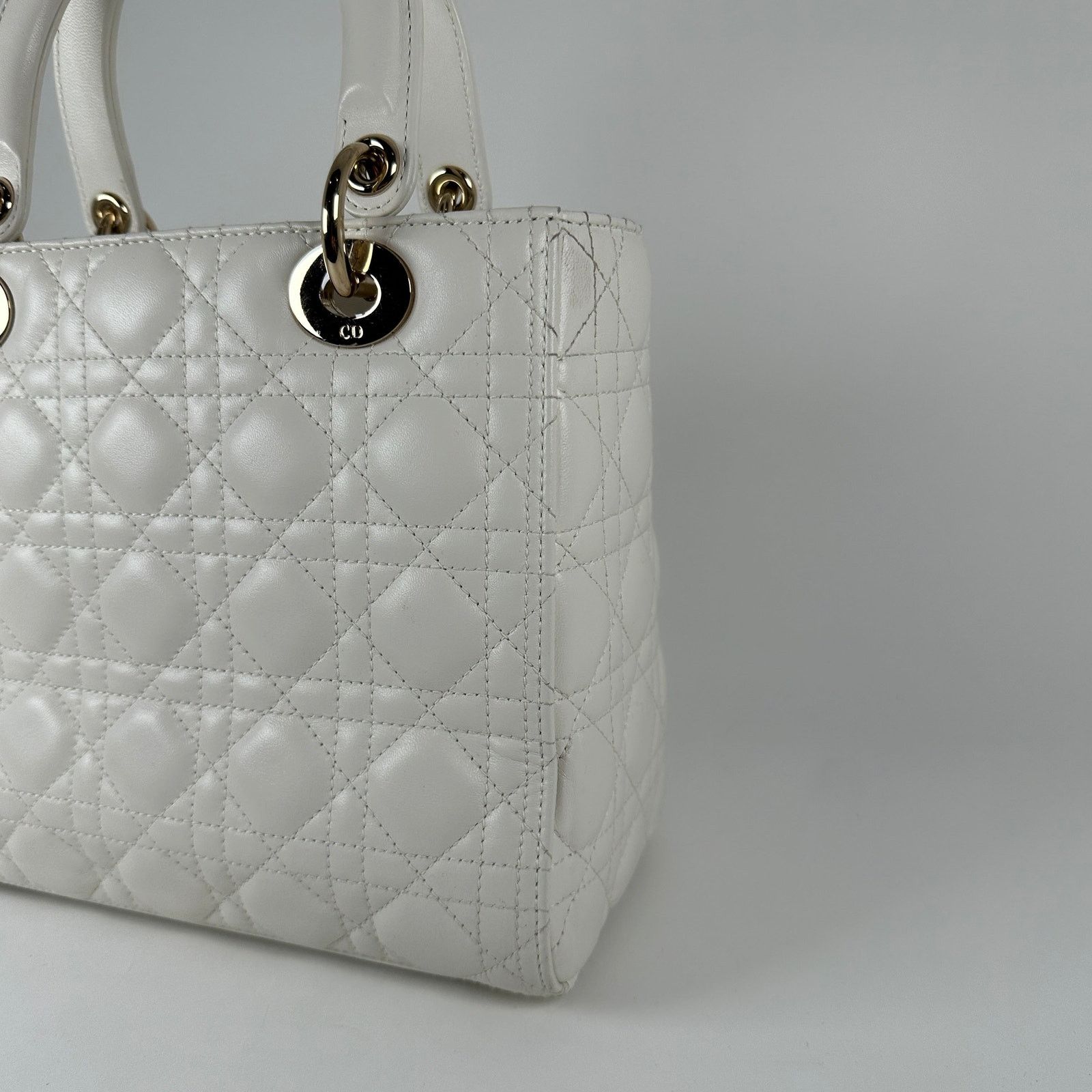 Dior Dior Medium Cannage Lady Dior Bag Size ONE SIZE - 12 Thumbnail